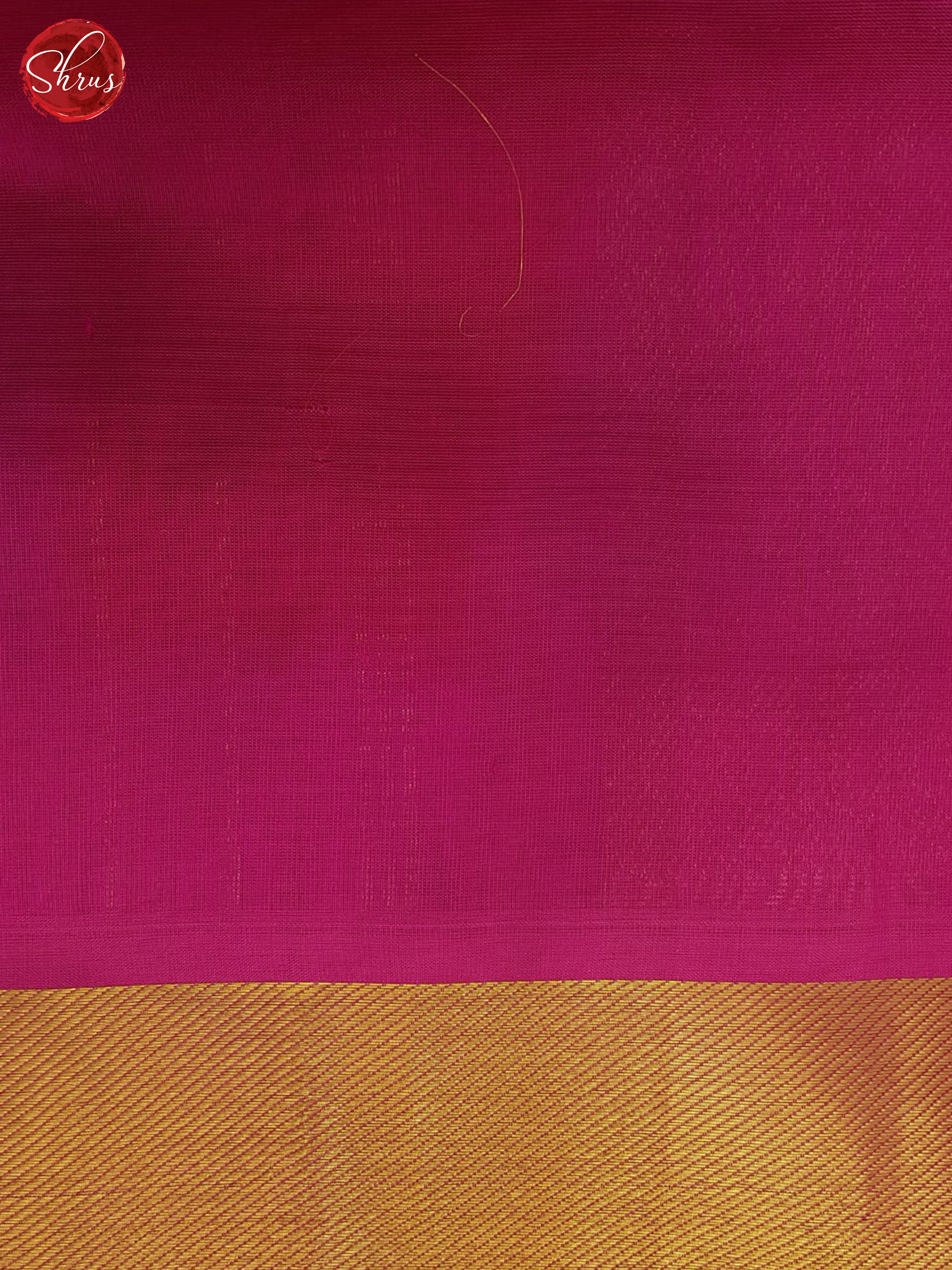 Yellow & Pink - Silk Cotton Saree - Shop on ShrusEternity.com