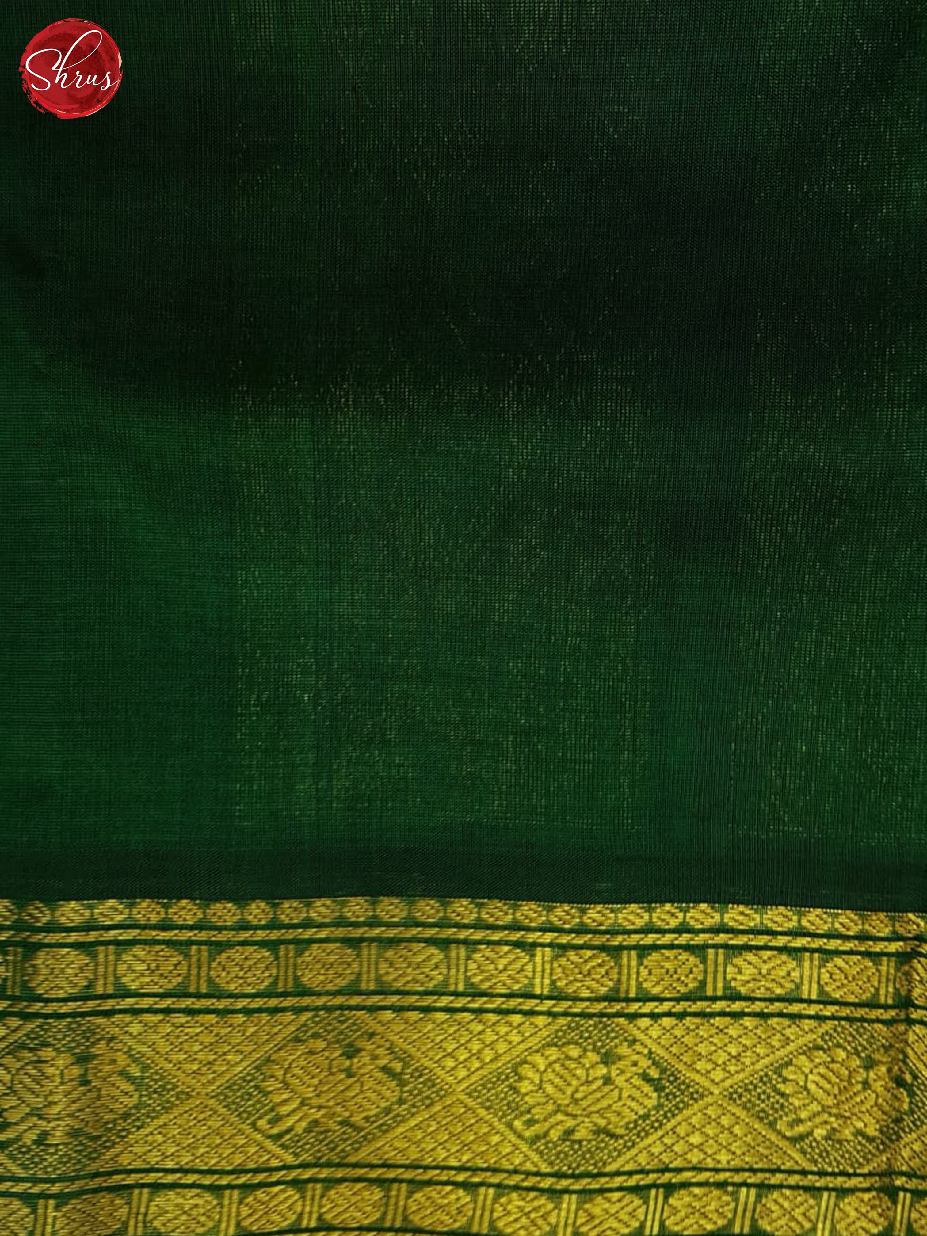 Rani Pink & Green- Silk Cotton Saree - Shop on ShrusEternity.com