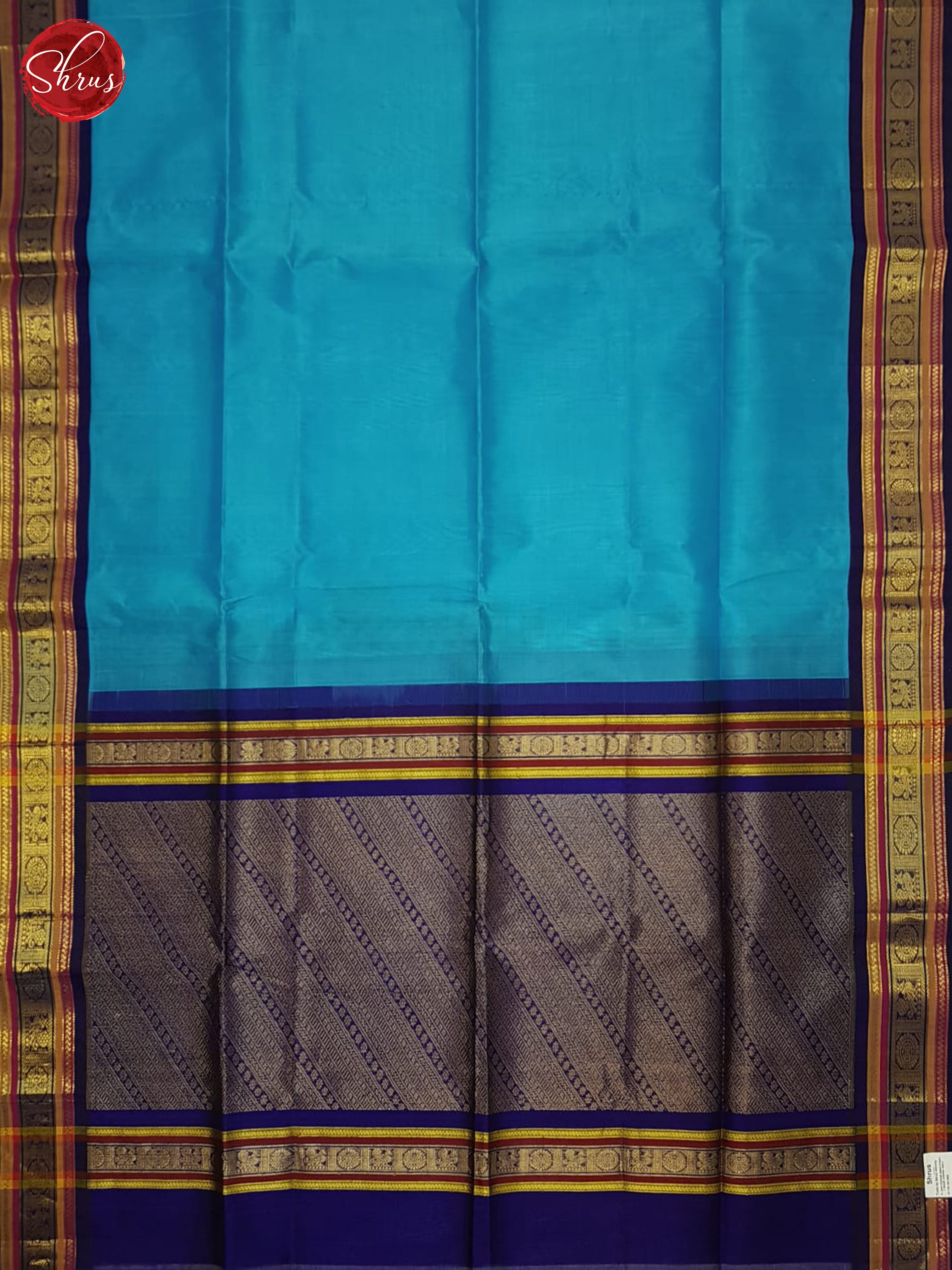 BHS01910 - Silk Cotton Saree - Shop on ShrusEternity.com