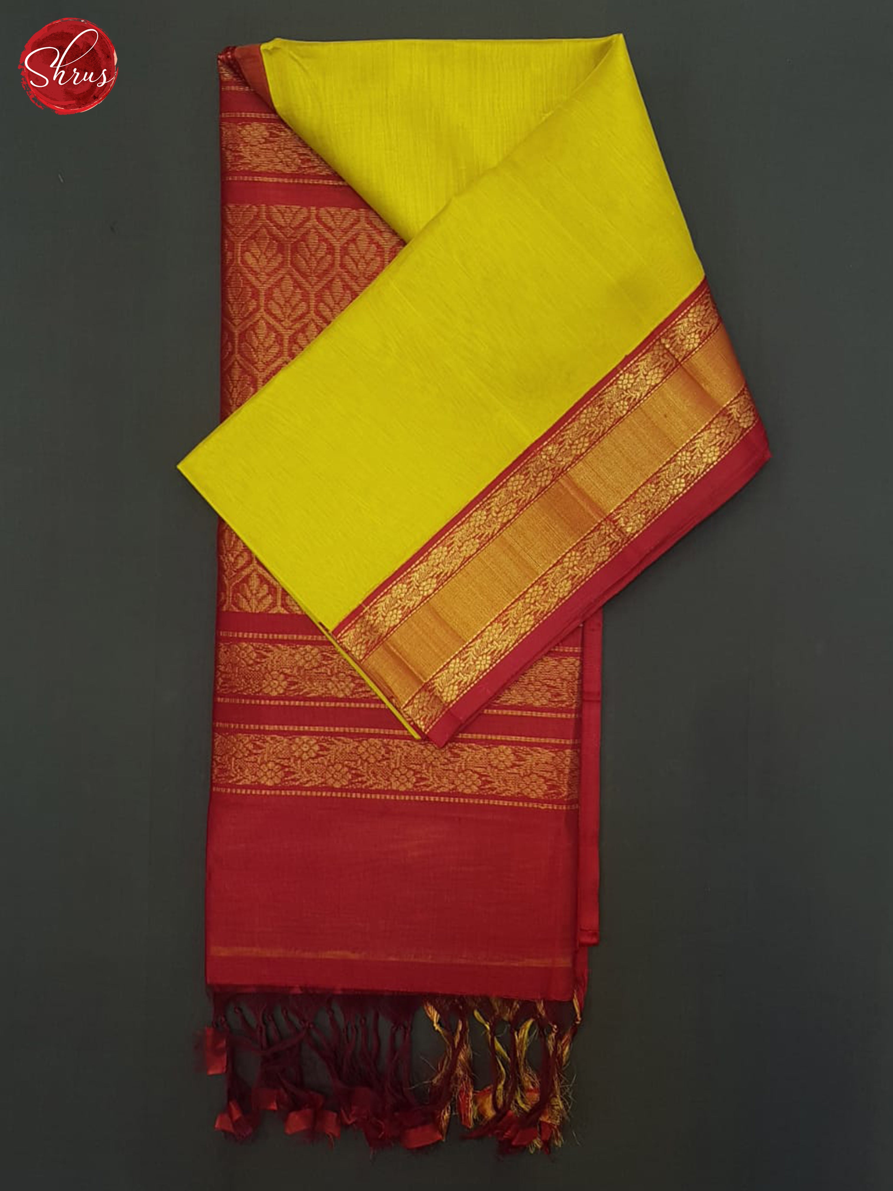 BHS01930 - Silk Cotton Saree - Shop on ShrusEternity.com