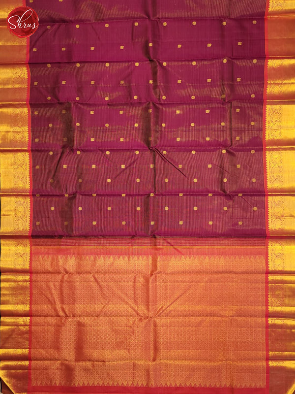 BHS03008 - kanchipuram silk Saree - Shop on ShrusEternity.com