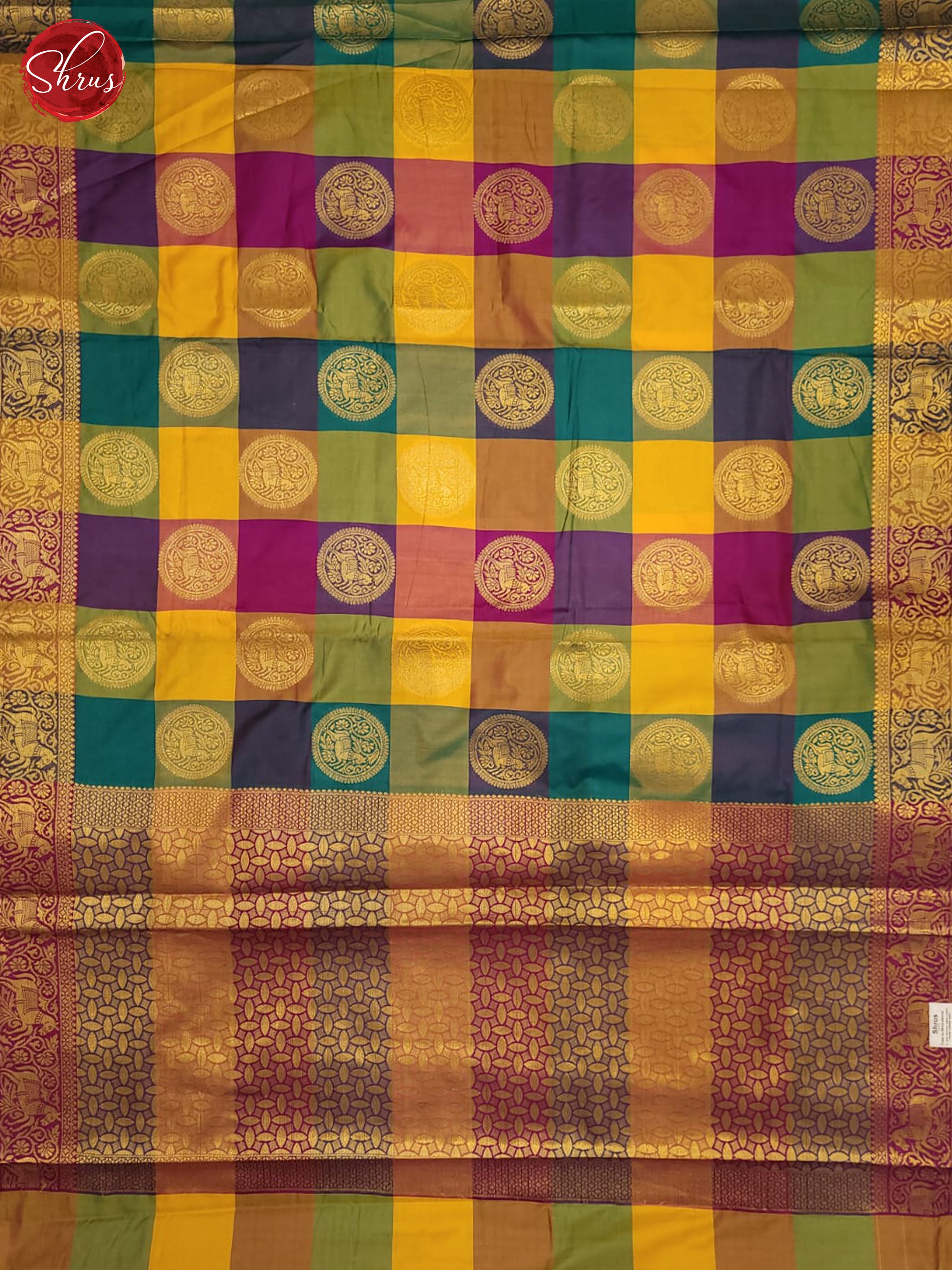 BHS03077 - Semi silk cotton Saree - Shop on ShrusEternity.com