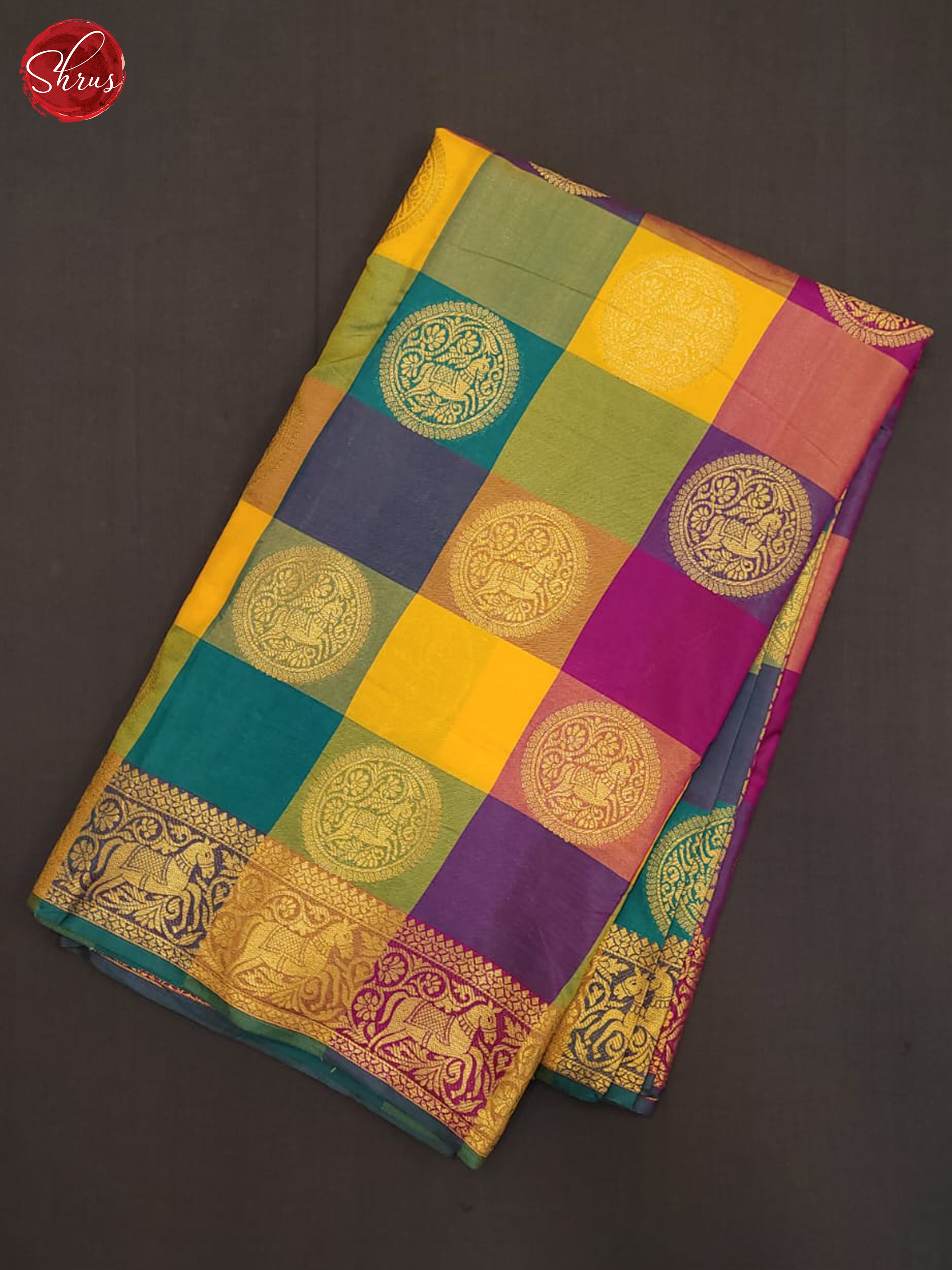 BHS03077 - Semi silk cotton Saree - Shop on ShrusEternity.com