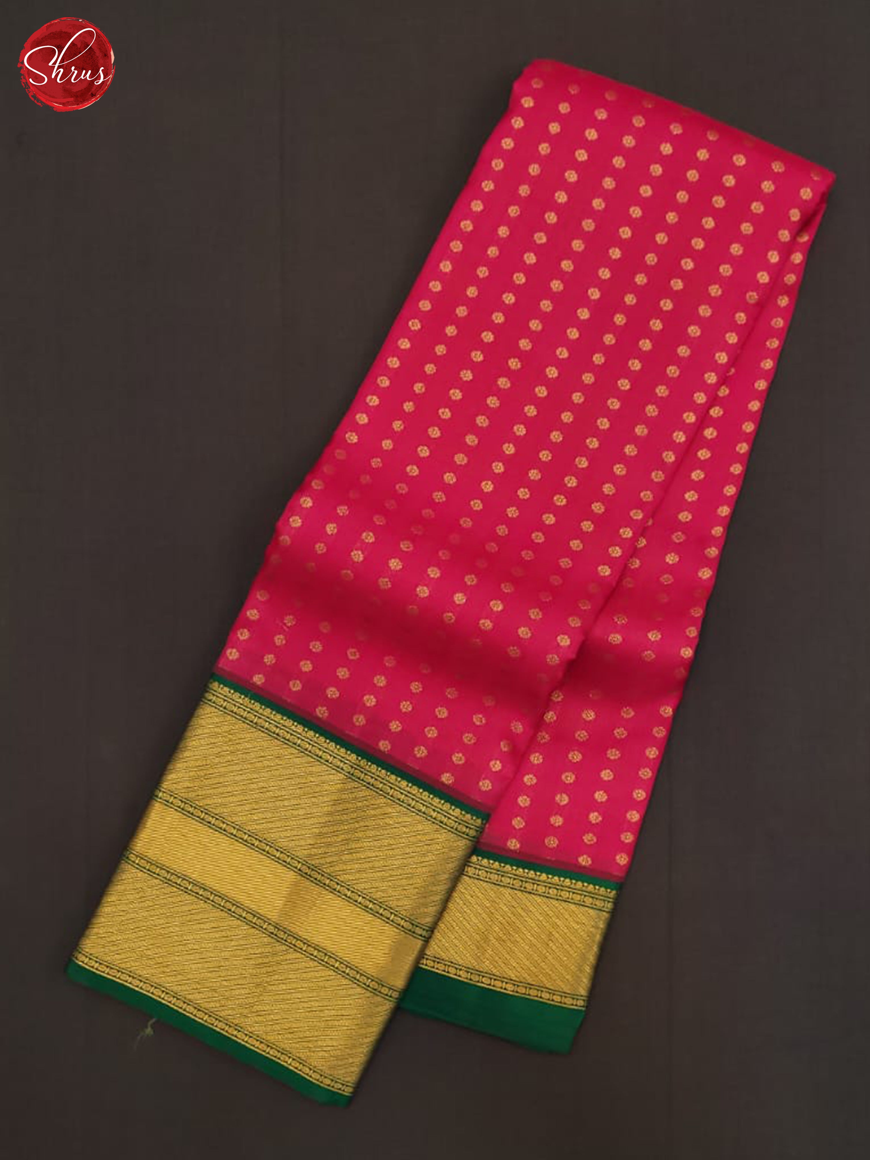 BHS03263 - Kanchipuram halfpure Saree - Shop on ShrusEternity.com