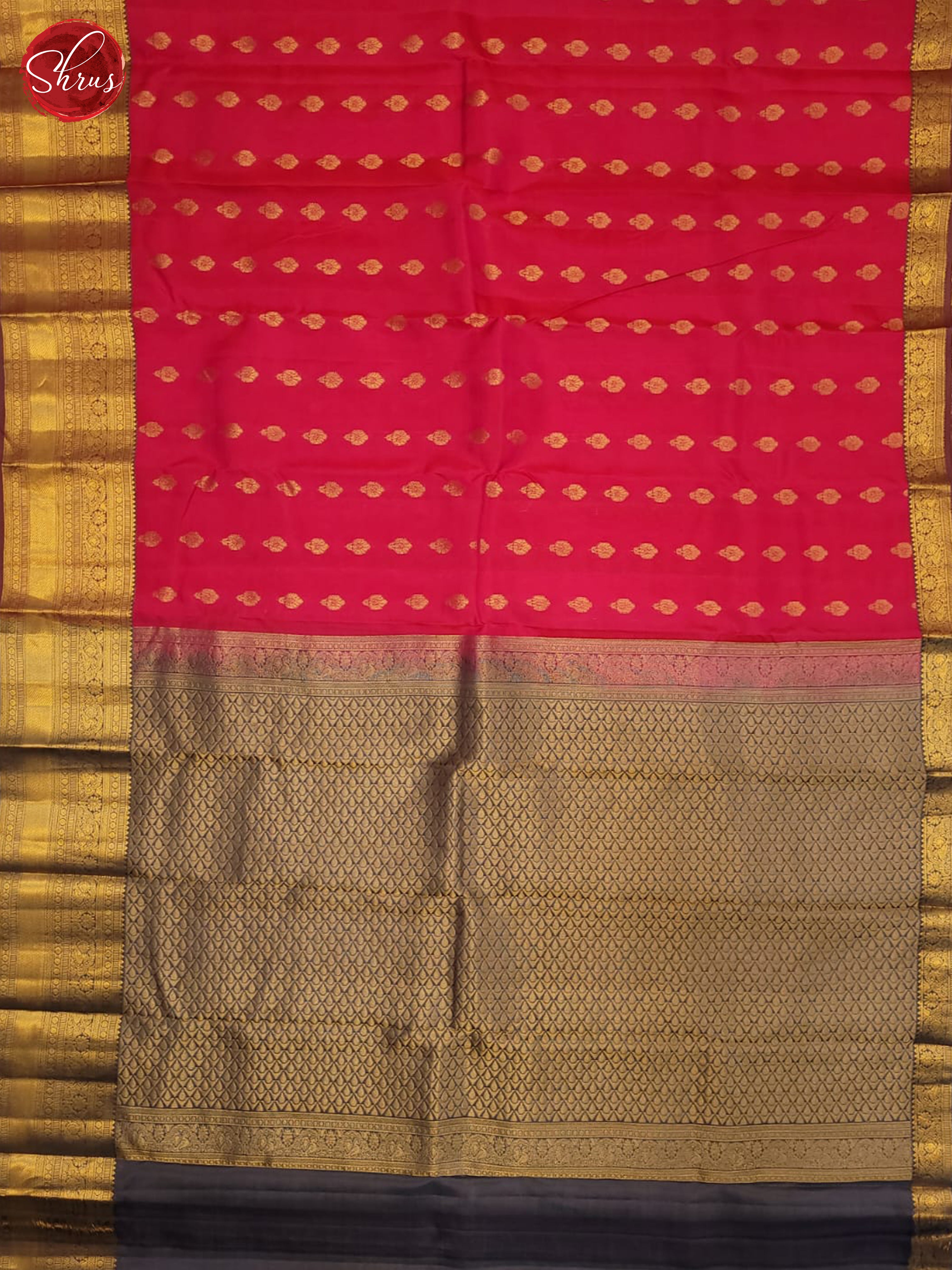 BHS03268 - Kanchipuram-halfpure  Saree - Shop on ShrusEternity.com