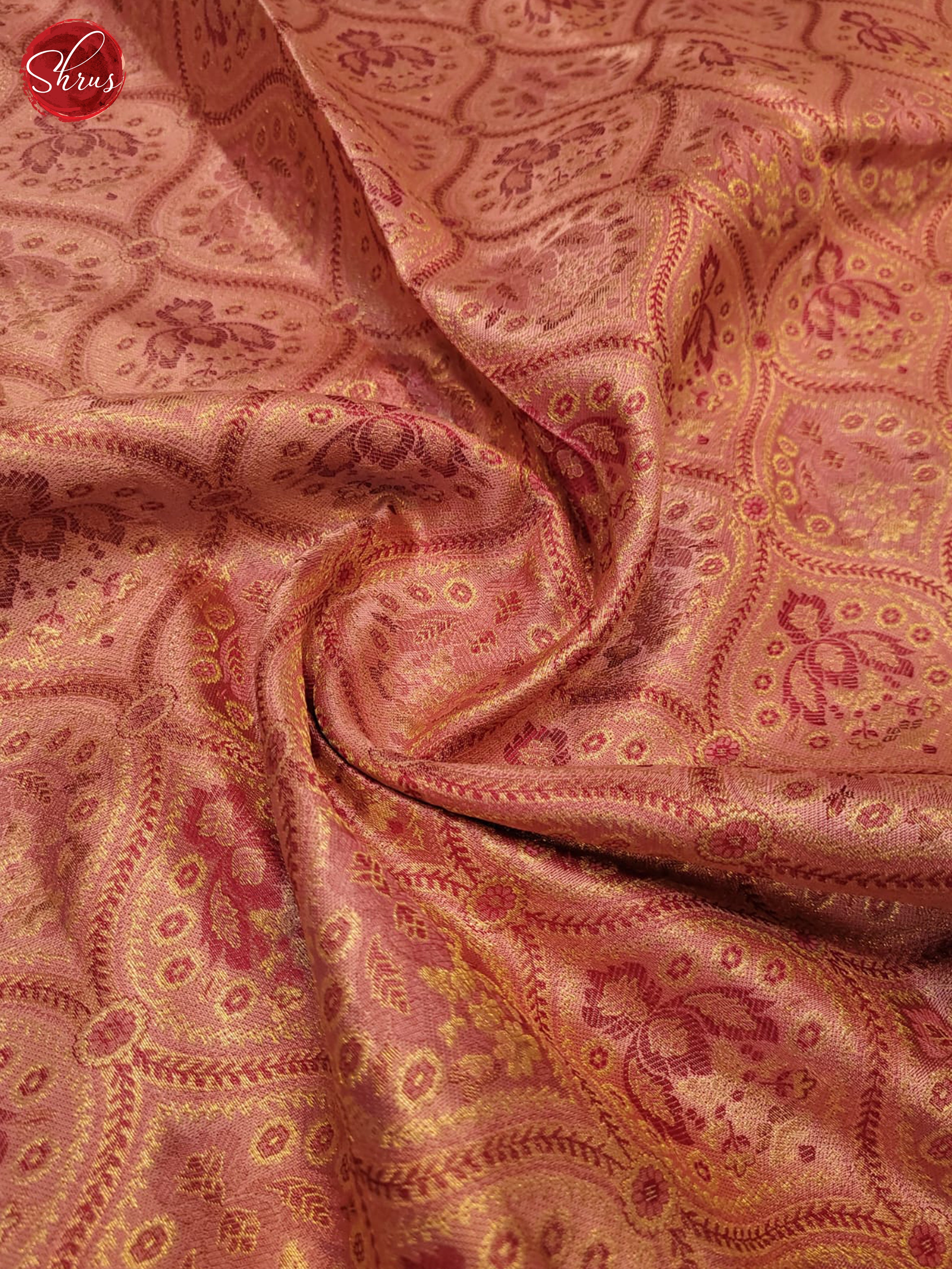 Pink(Single Tone)- Kanchipuram silk Saree - Shop on ShrusEternity.com