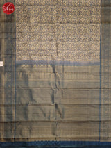 Blue(Single Tone) - Kanchipuram silk Saree - Shop on ShrusEternity.com