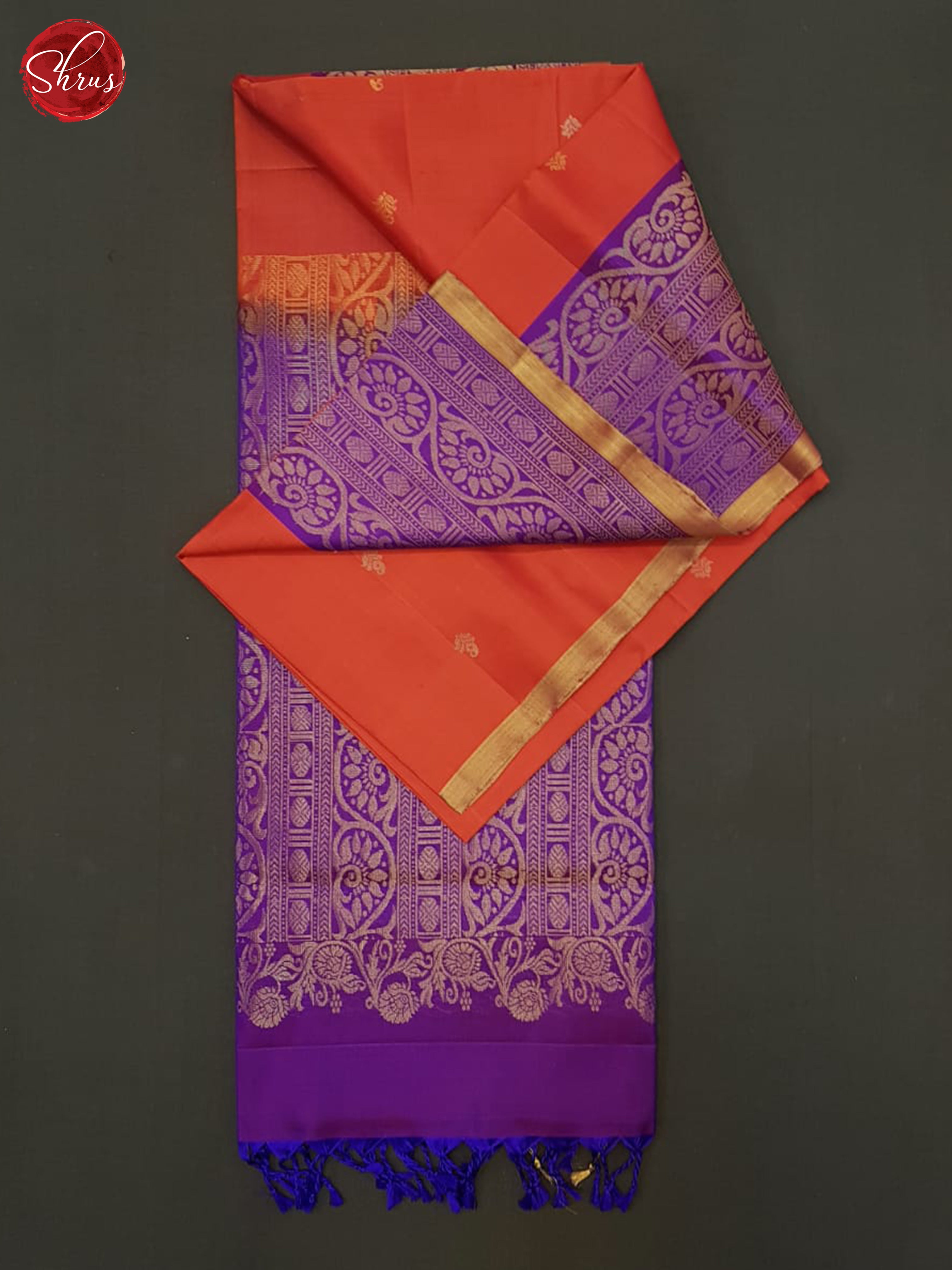 BHS05002 - Soft Silk Halfpure Saree - Shop on ShrusEternity.com