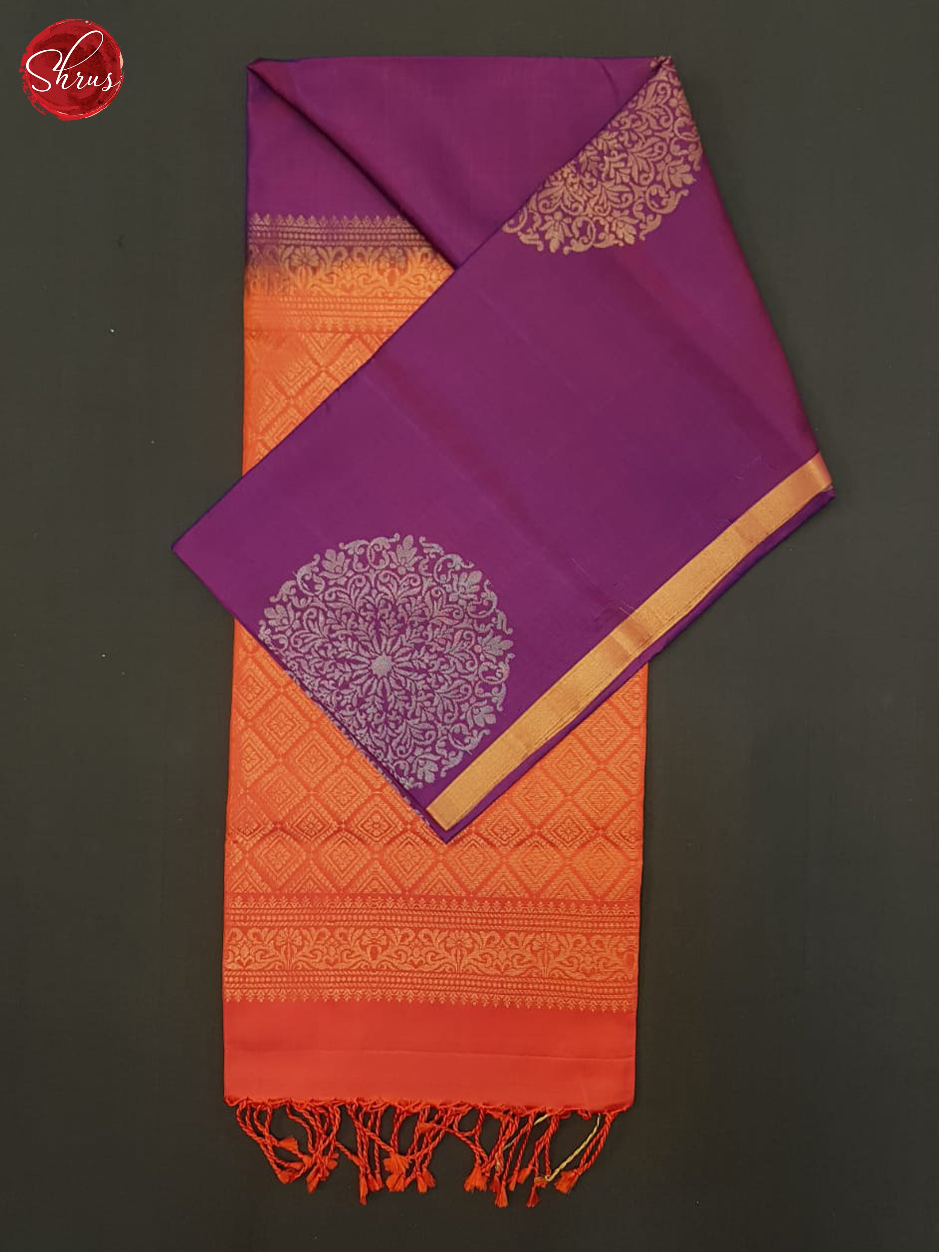 BHS05003 - Soft Silk Halfpure Saree - Shop on ShrusEternity.com