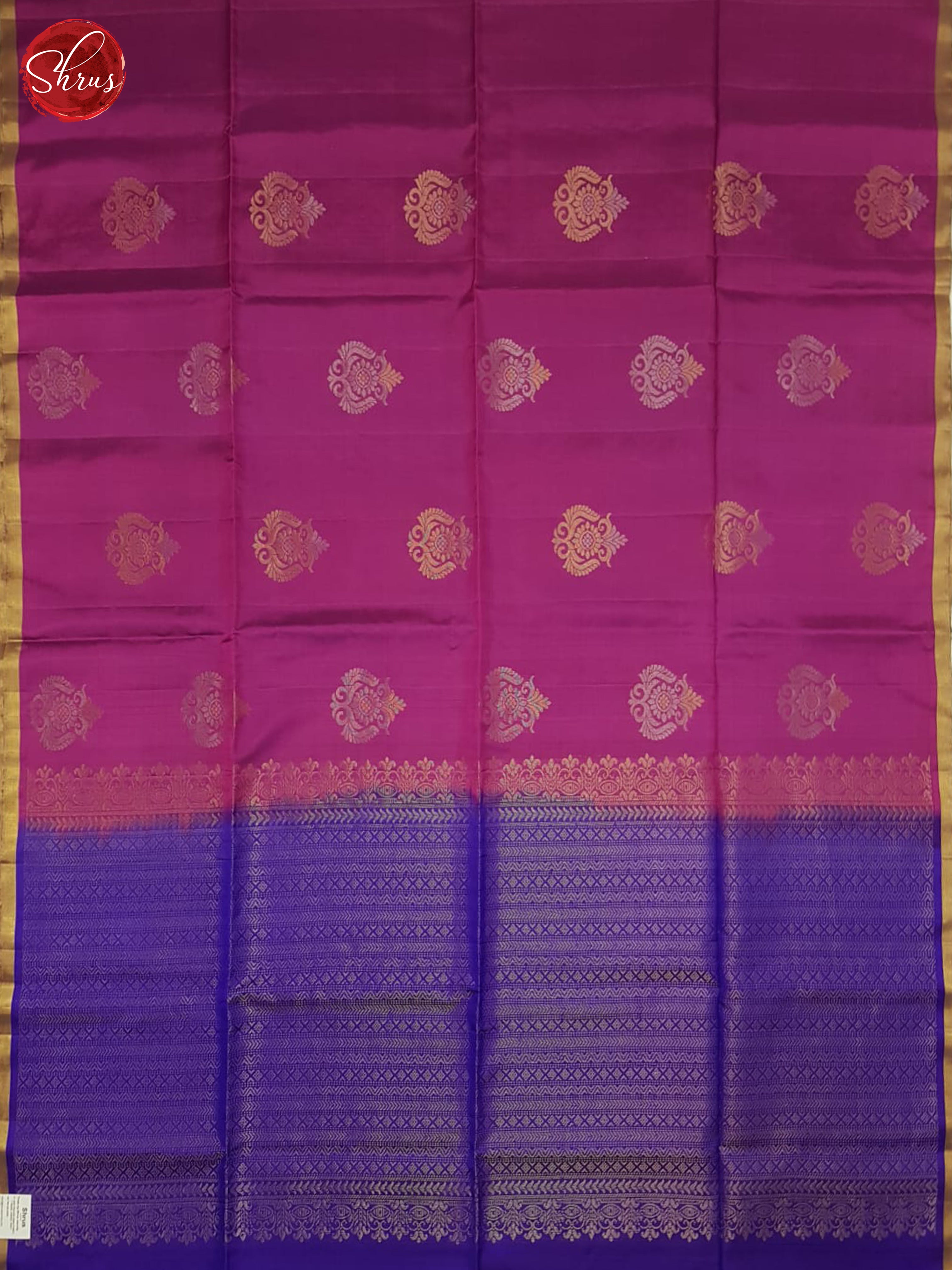 BHS05005 - Soft Silk Halfpure Saree - Shop on ShrusEternity.com