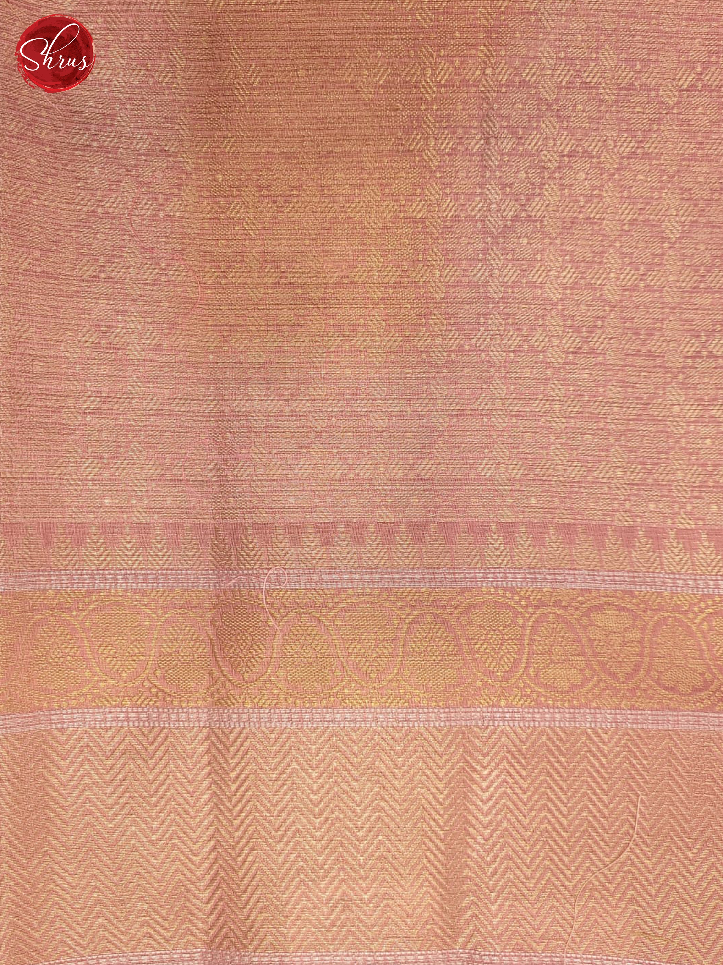 Pink(single Tone)- Semi tissue Saree - Shop on ShrusEternity.com
