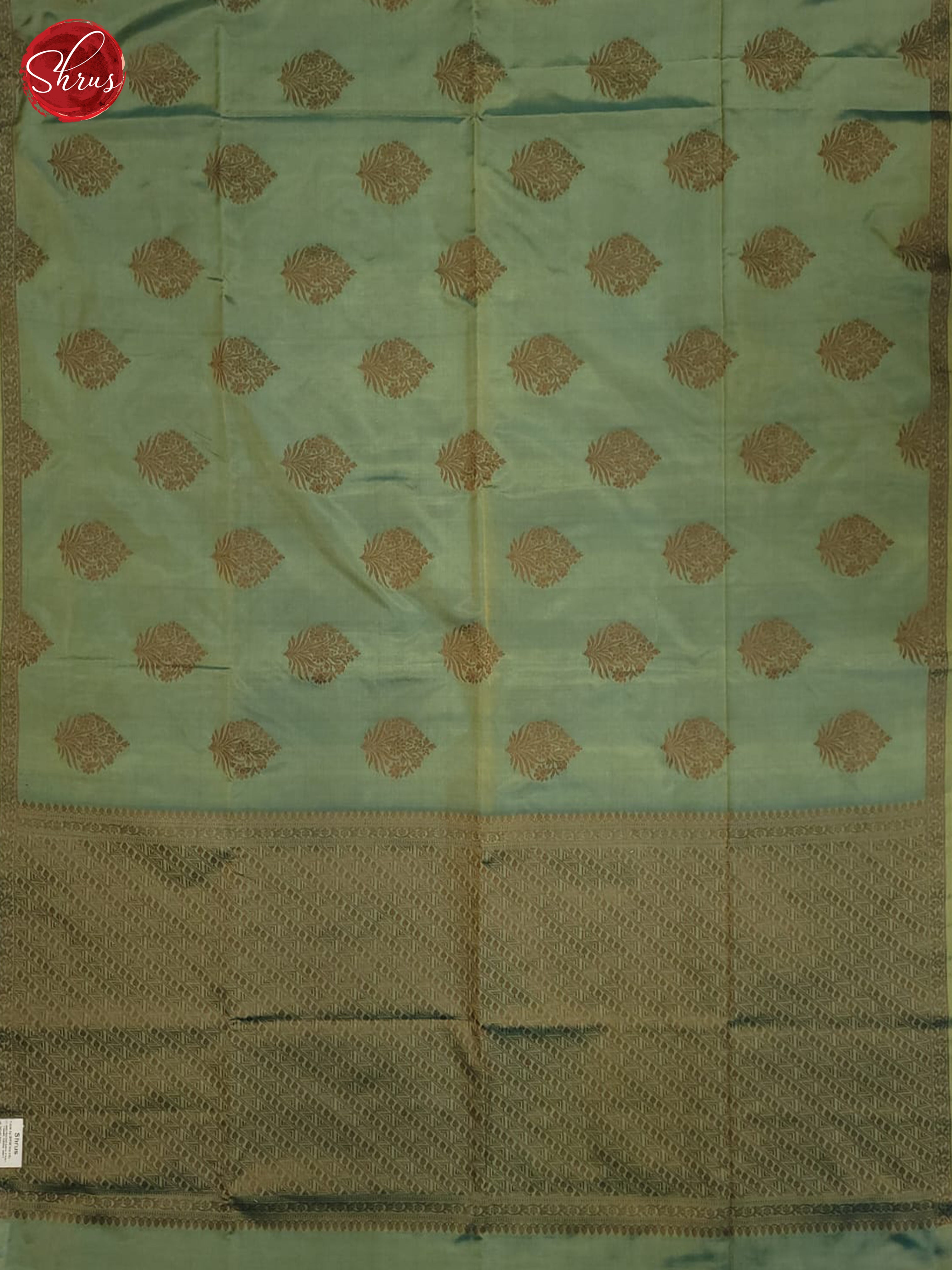 Green(Single tone)- Semi Softsilk Saree - Shop on ShrusEternity.com