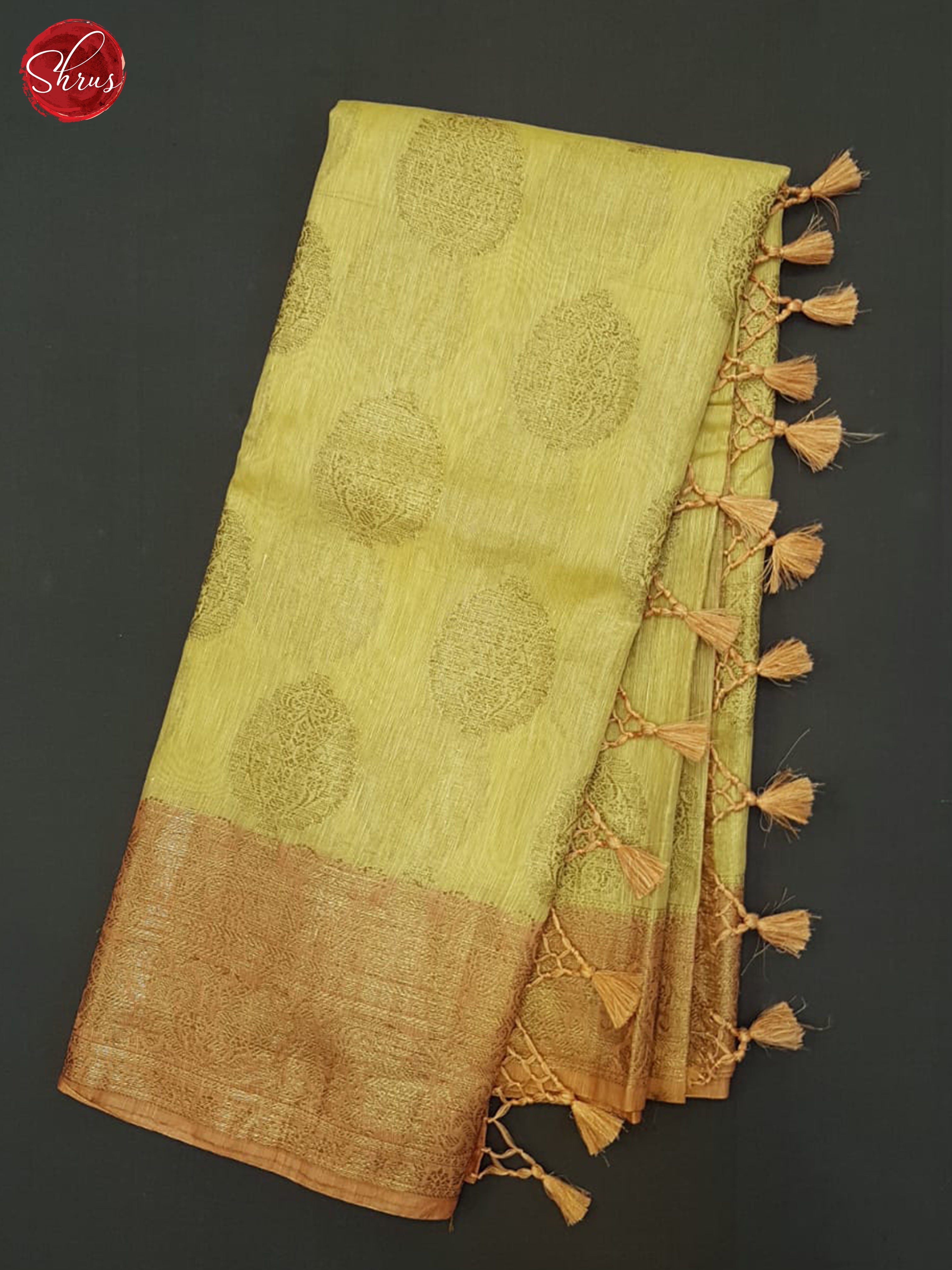 BHS07328 - Muslin Silk Saree - Shop on ShrusEternity.com