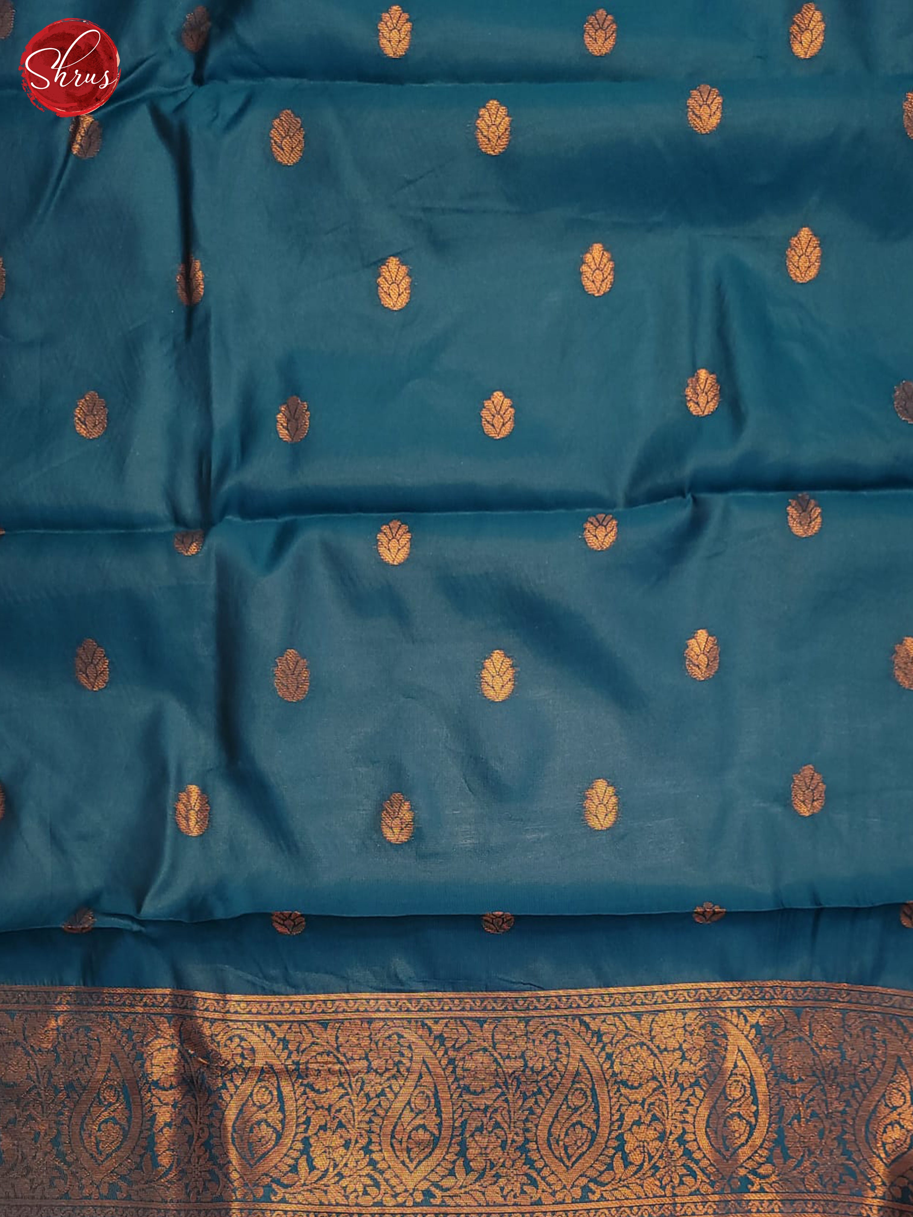 BHS07402 - Semi Kanchipuram Saree - Shop on ShrusEternity.com