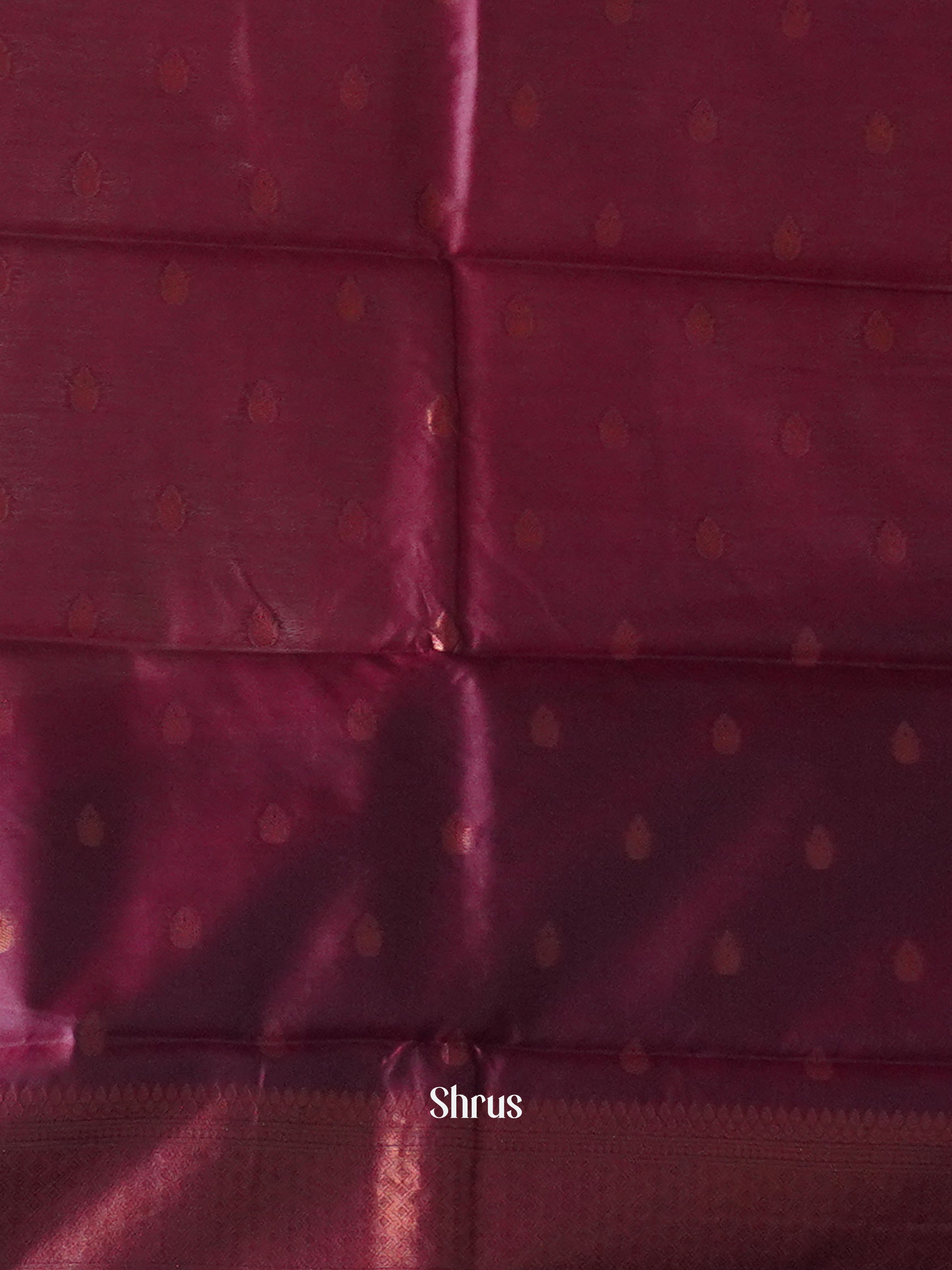 Peacock Neck And Arraku Marron - Semi softsilk saree