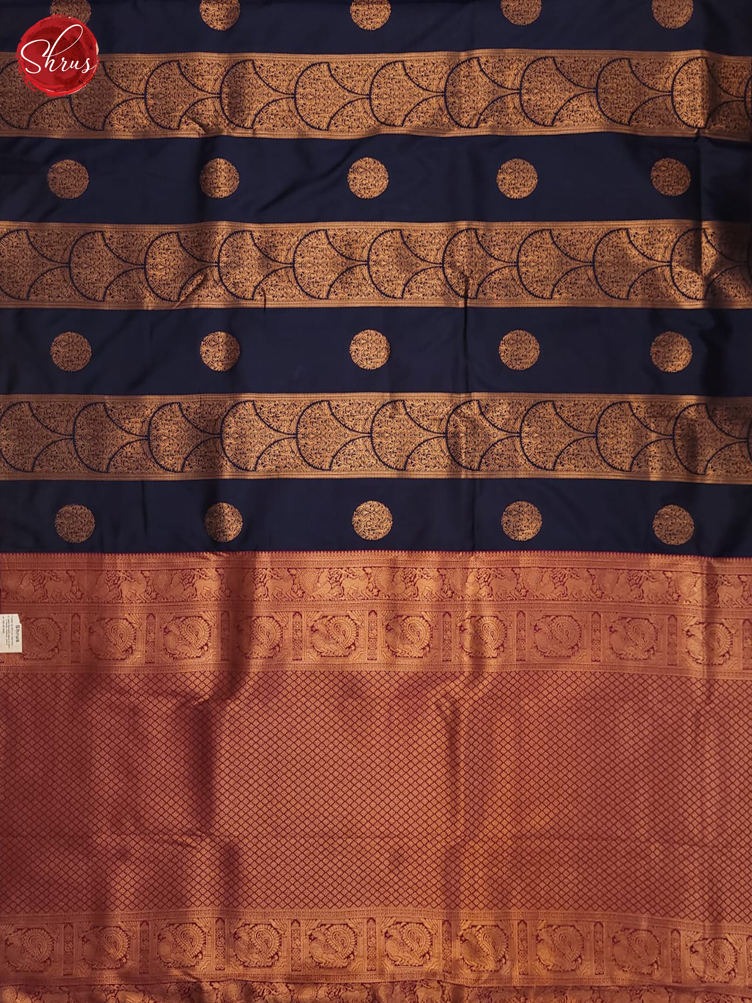 BHS07658 - Semi Softsilk Saree - Shop on ShrusEternity.com