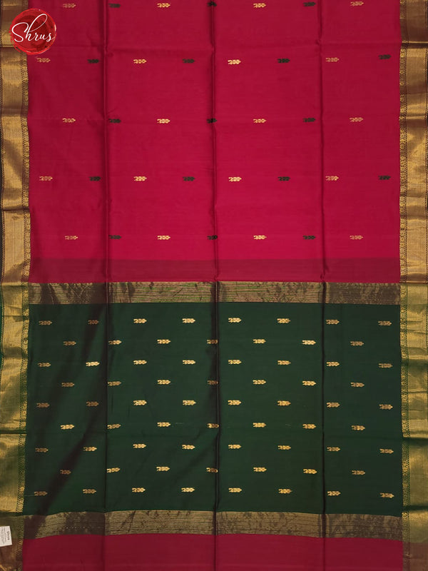 BHS08030 - Maheshwari silk cotton Saree - Shop on ShrusEternity.com
