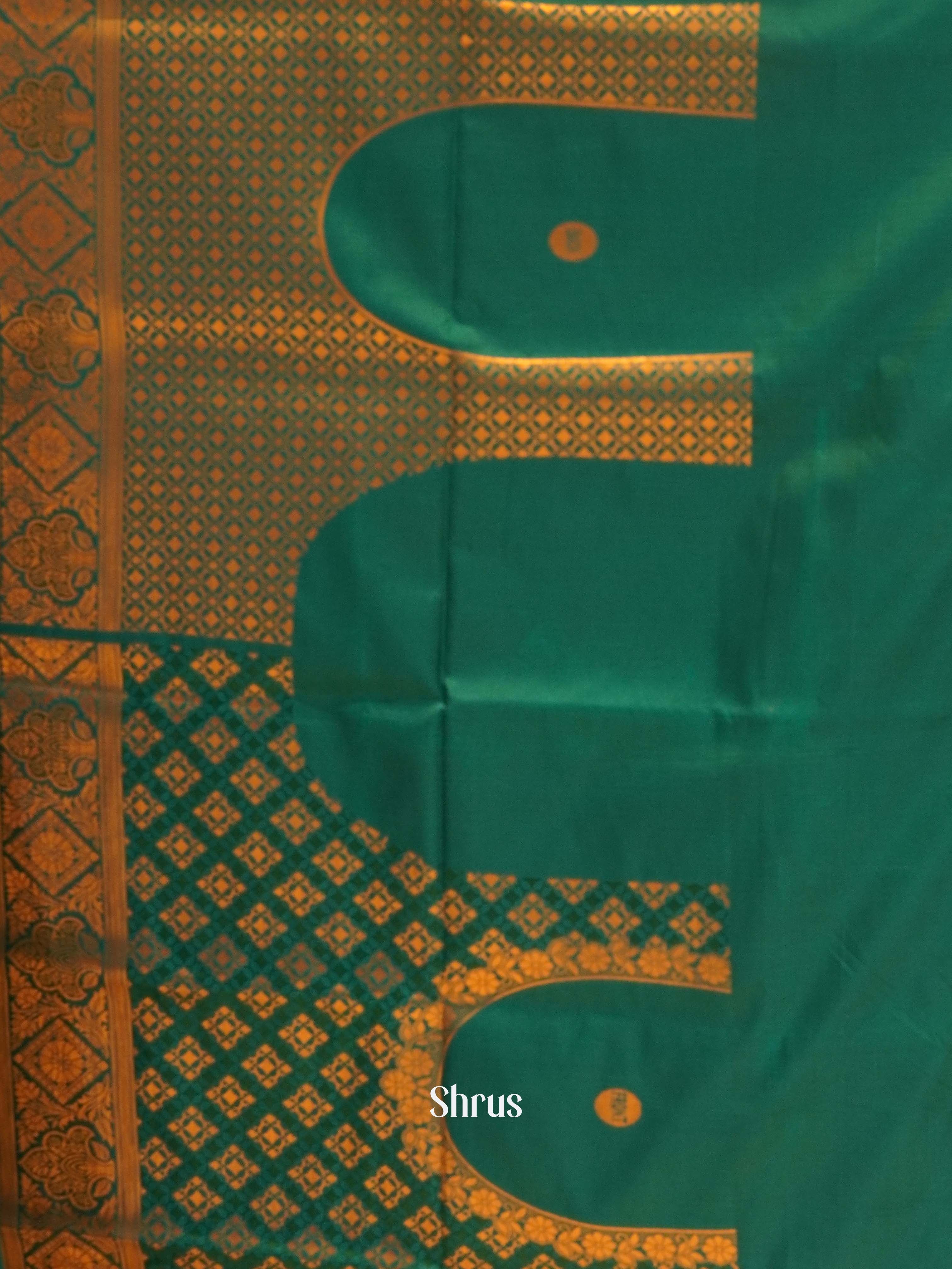 Green - Semi Kanchipuram Saree