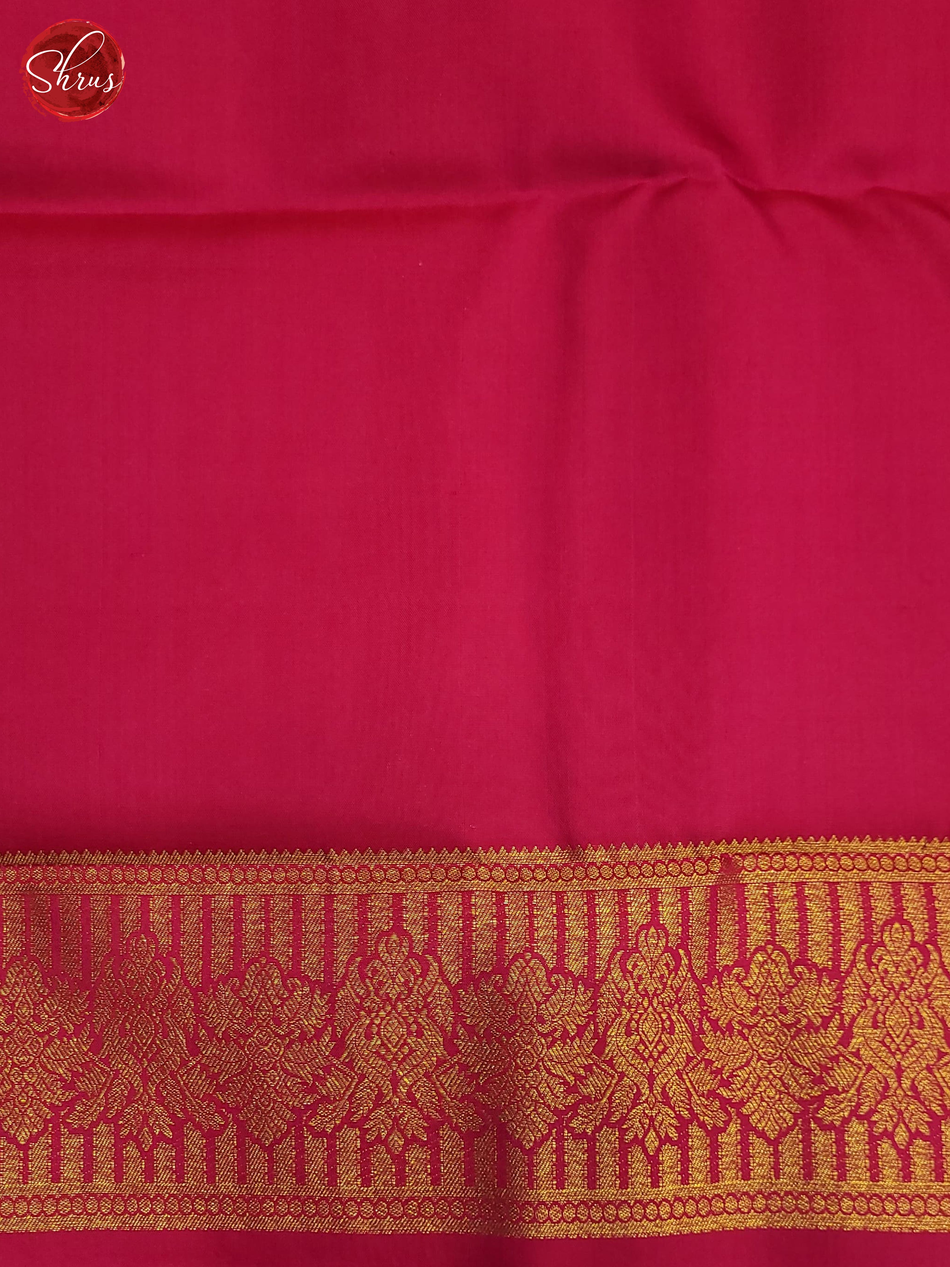 pink(Single tone)-Kanchipuram Silk saree - Shop on ShrusEternity.com