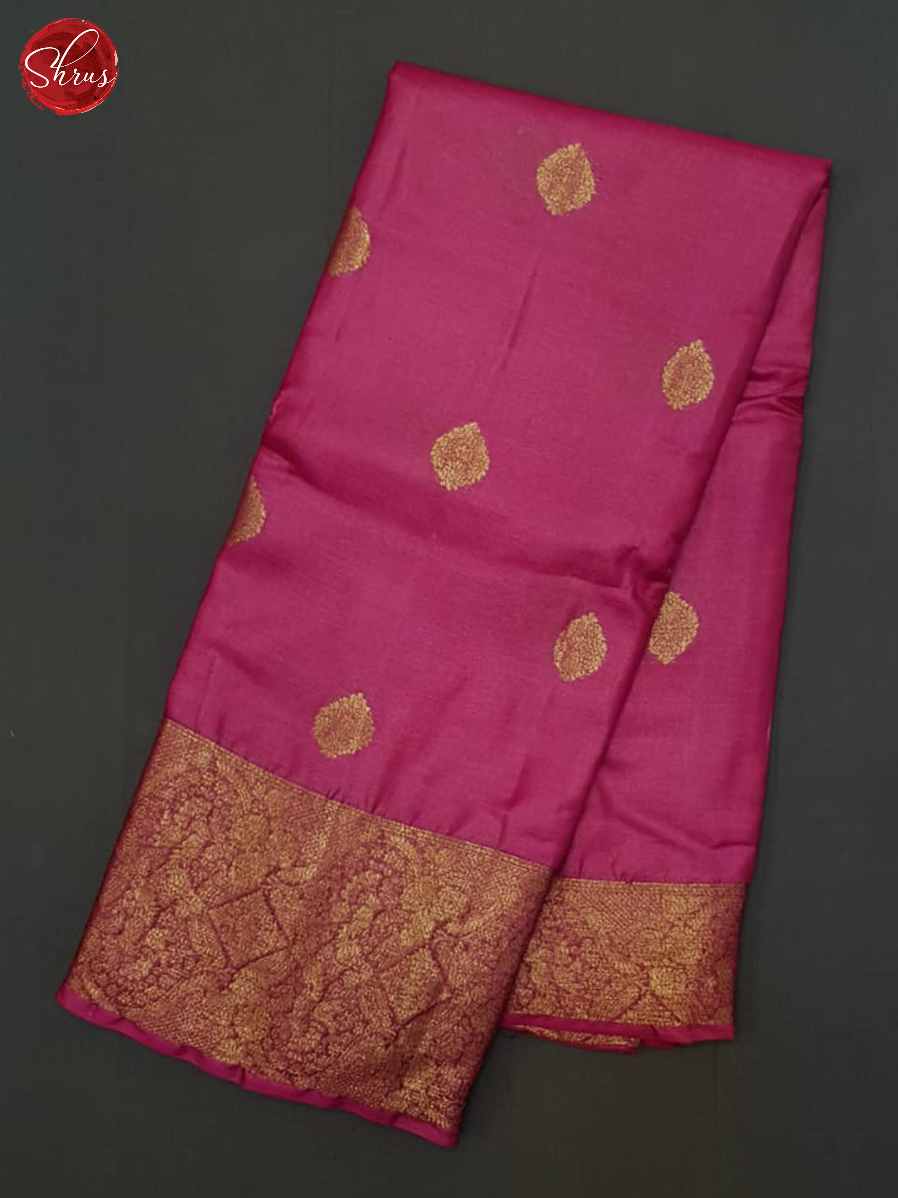 Pink(Single Tone) - Tussar Saree - Shop on ShrusEternity.com