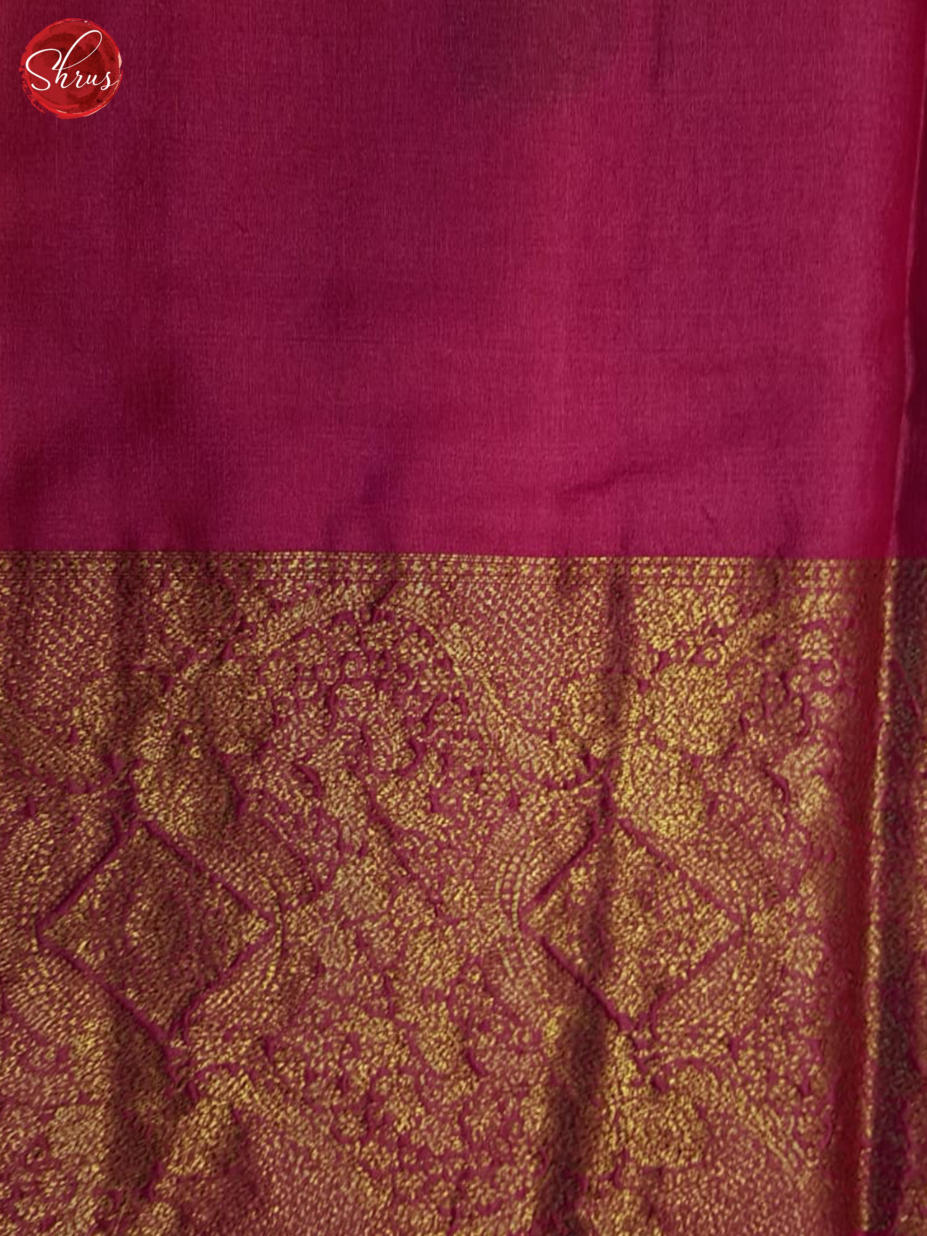 Pink(Single Tone) - Tussar Saree - Shop on ShrusEternity.com