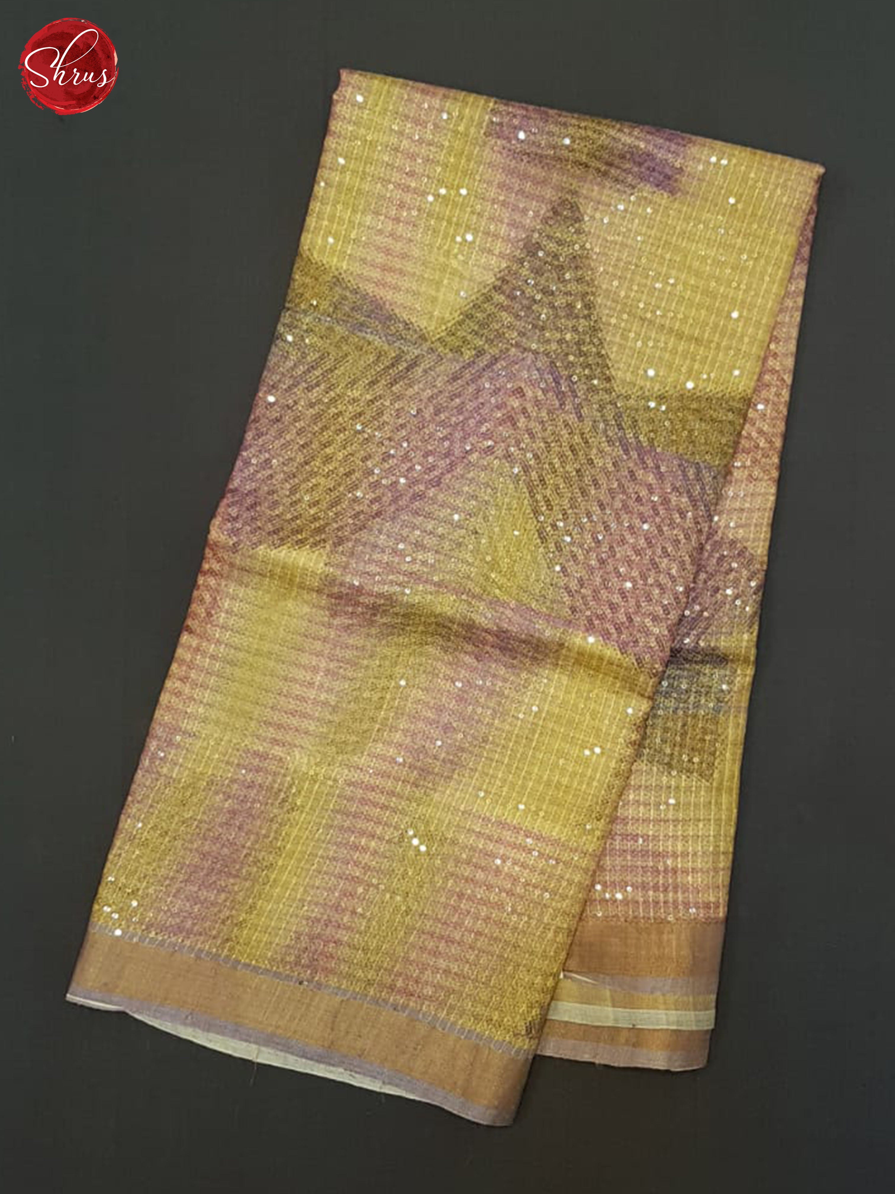 Multicolor & Lavender - Tussar Saree - Shop on ShrusEternity.com