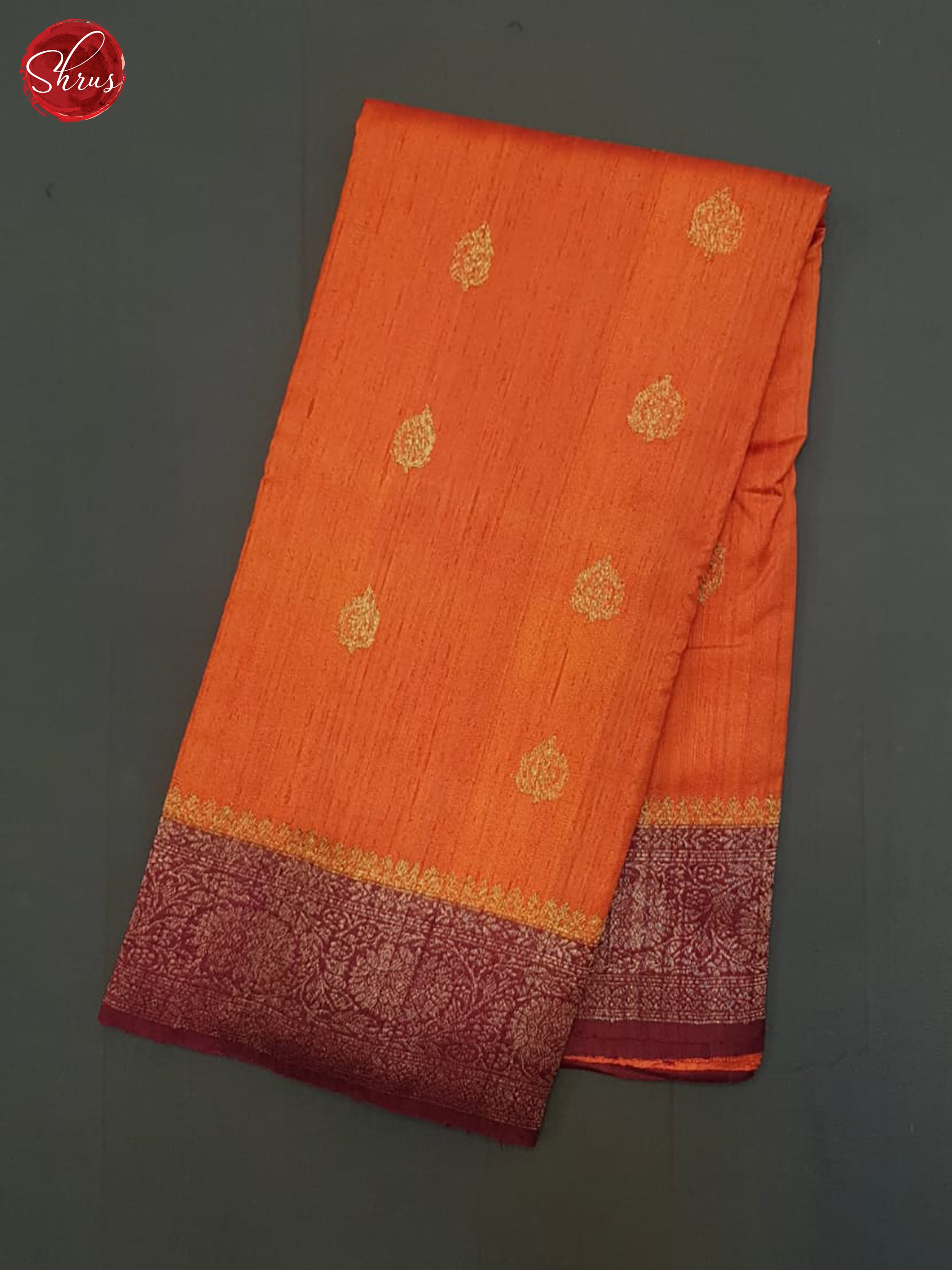 BHS10095 - Muslin Silk Saree - Shop on ShrusEternity.com