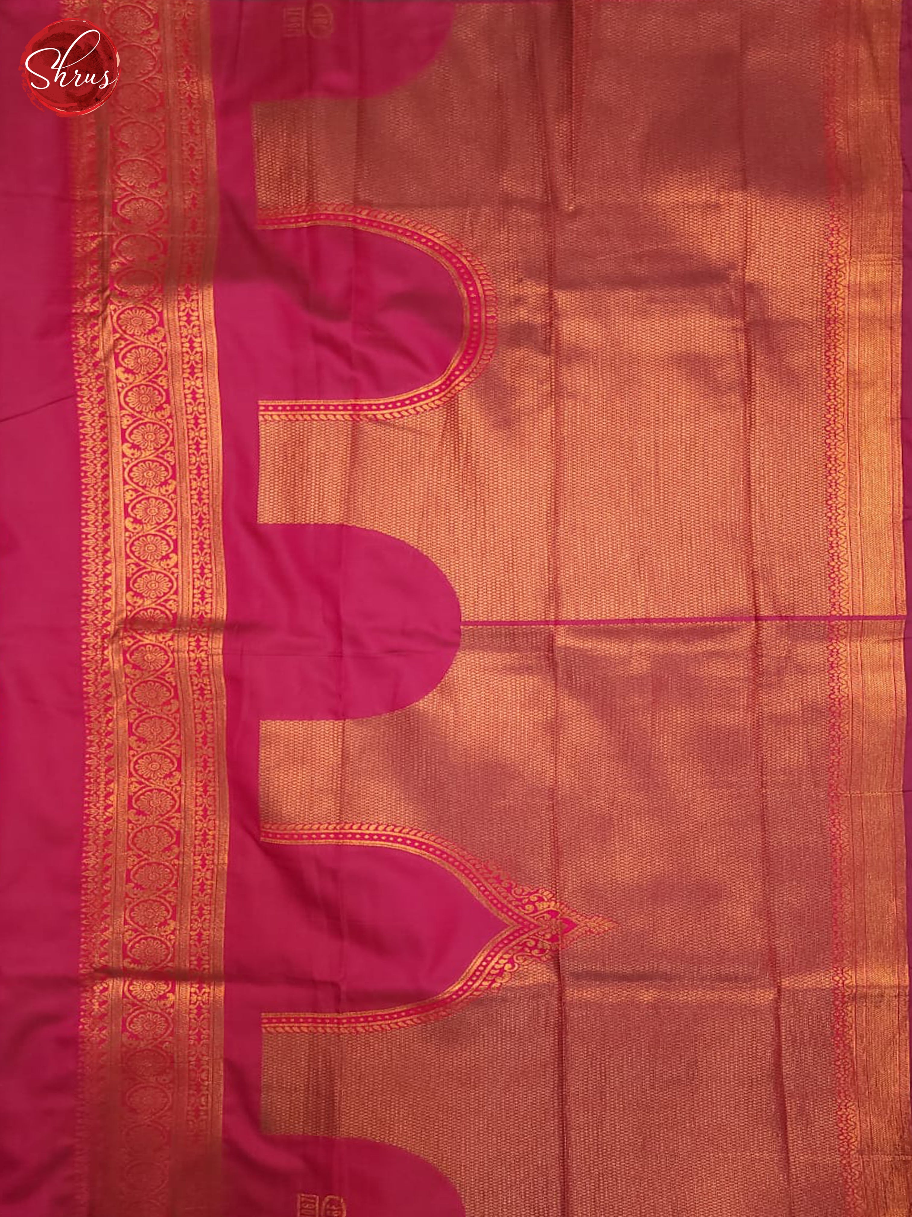 Blue & Pink - Semi Soft silk Saree - Shop on ShrusEternity.com
