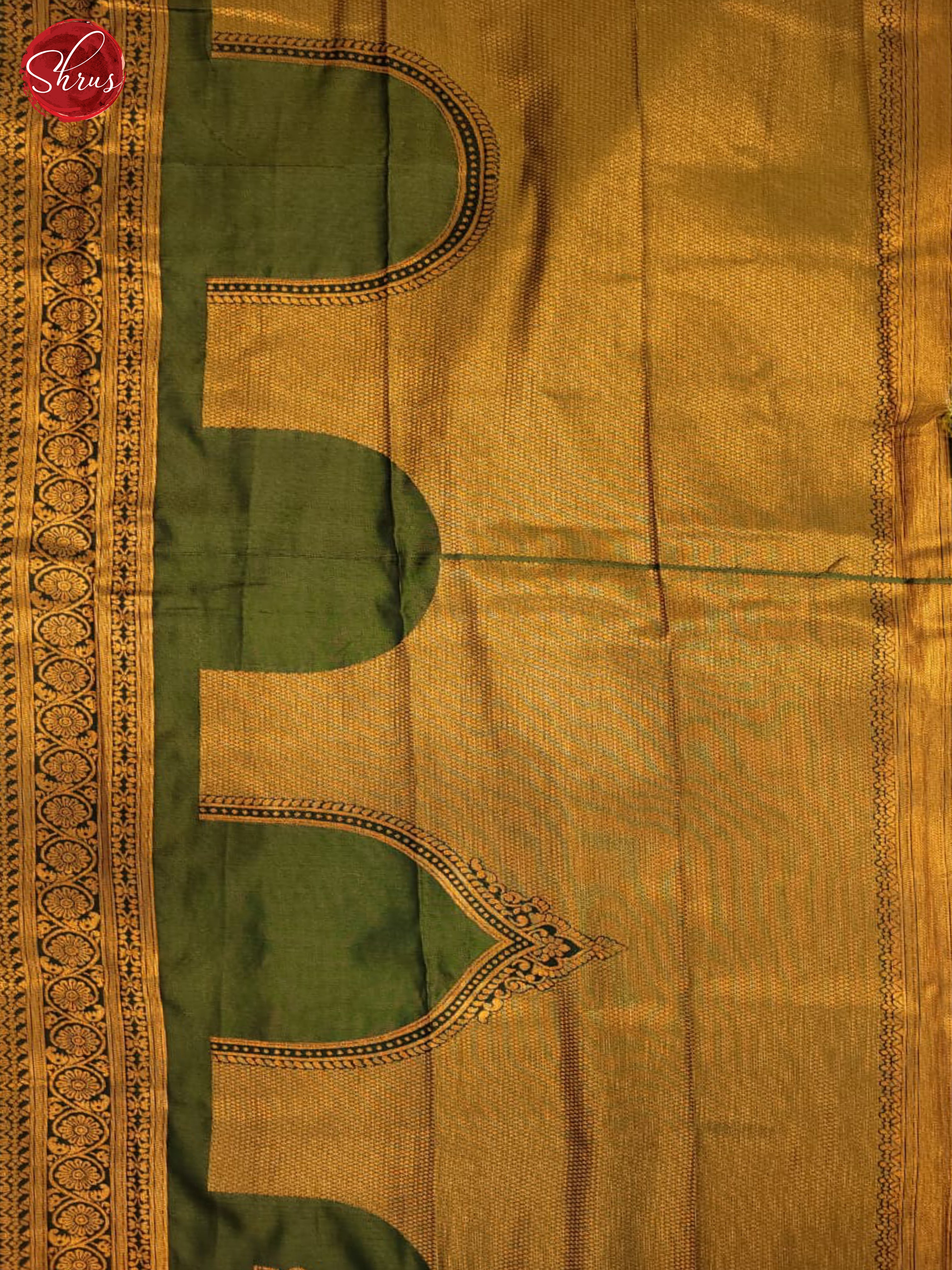 Yellow & Green- Semi Softsilk Saree - Shop on ShrusEternity.com