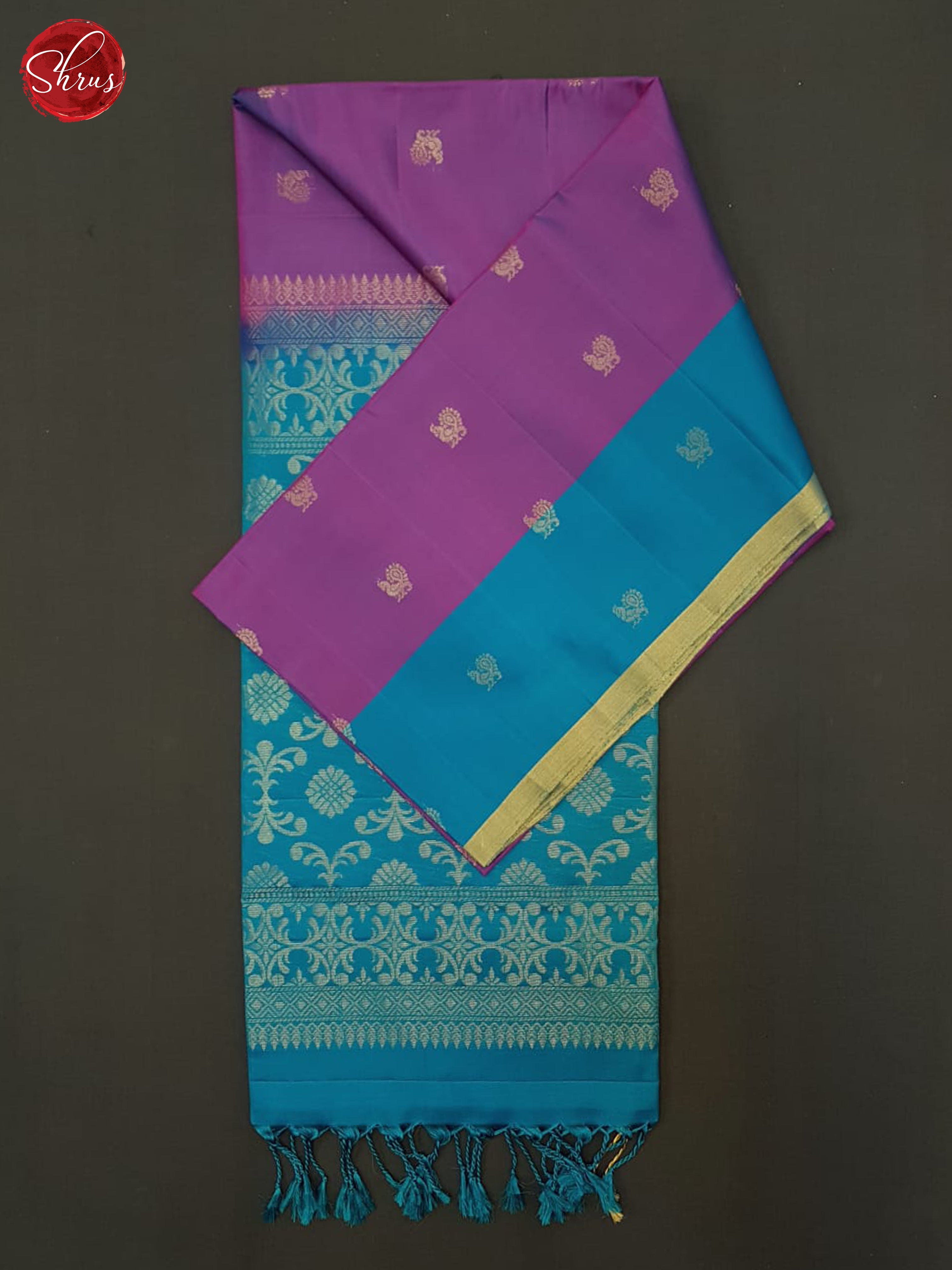 BHS10533 - Softsilk-halfpure Saree - Shop on ShrusEternity.com