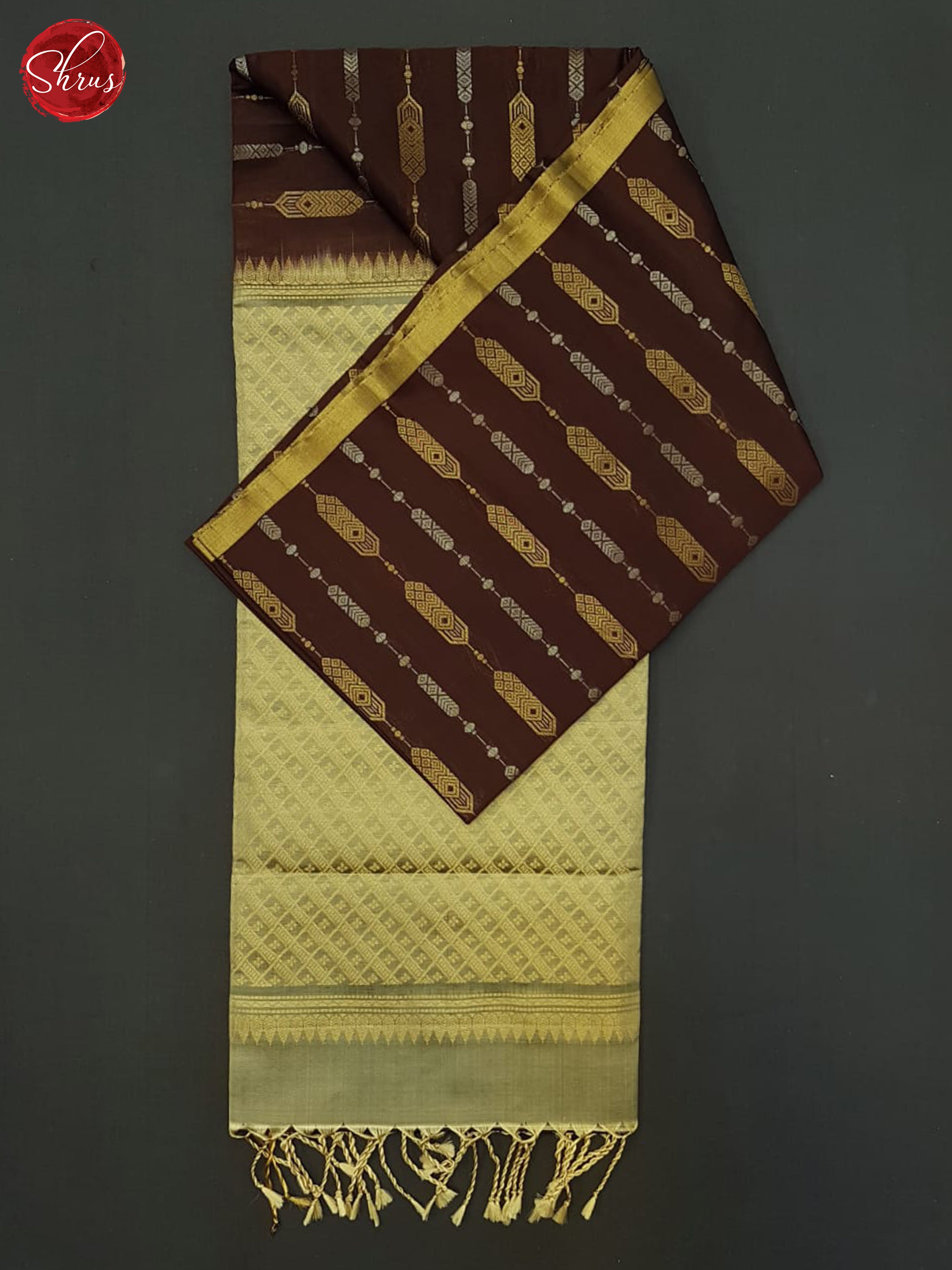 BHS10541 - Soft Silk Halfpure Saree - Shop on ShrusEternity.com