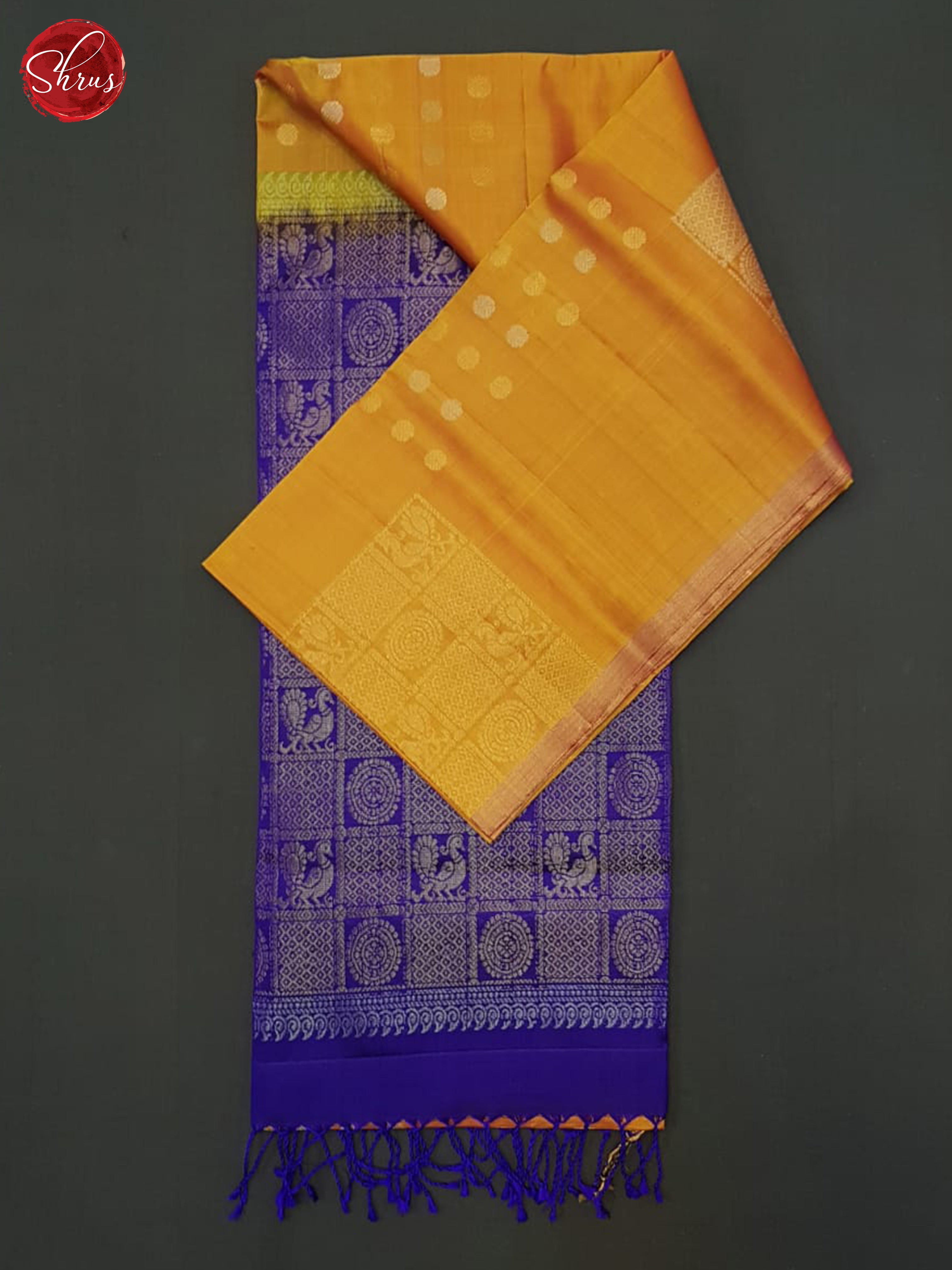 BHS10544 - Soft Silk Halfpure Saree - Shop on ShrusEternity.com