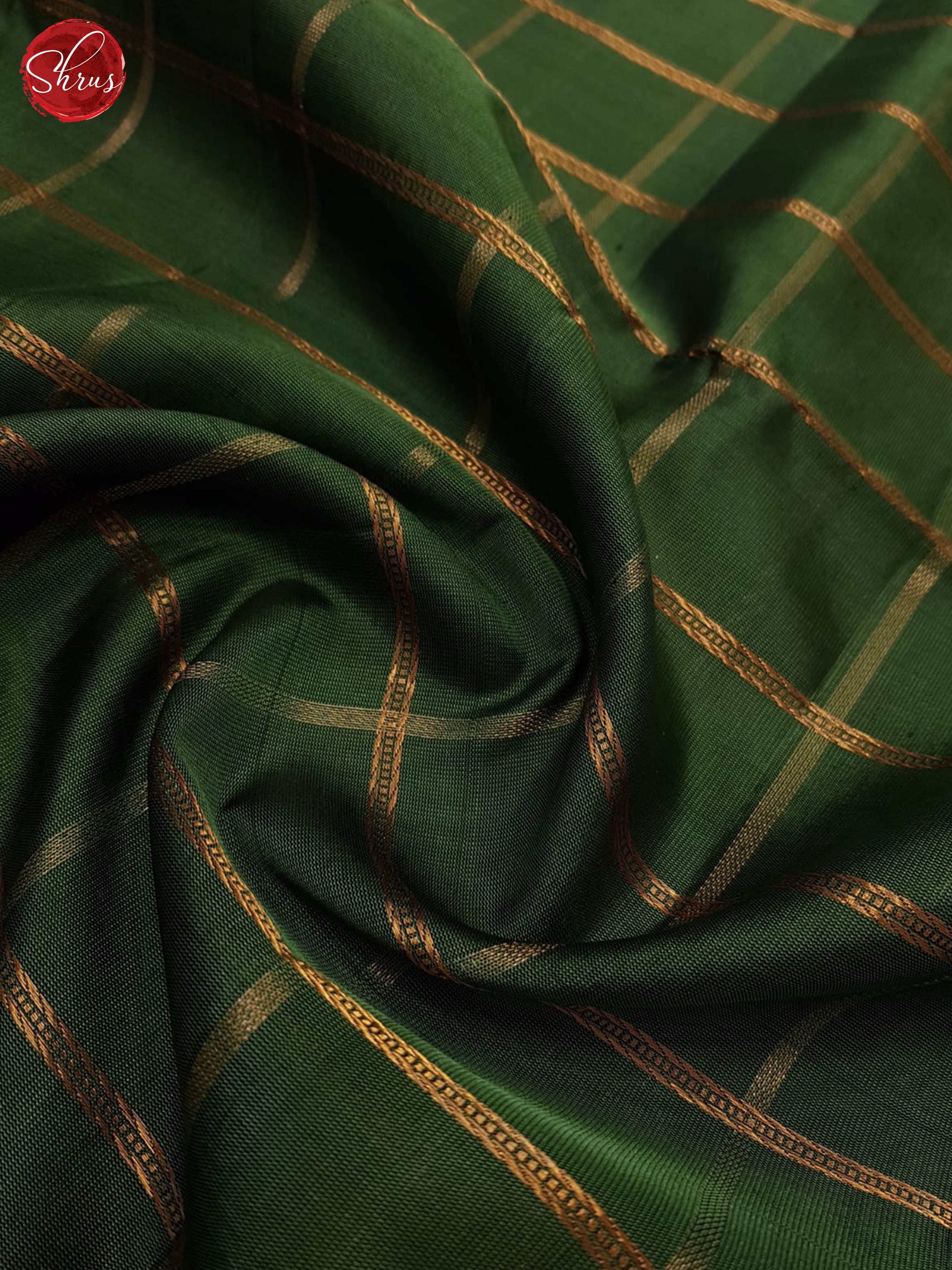 Green And Beige-Soft silk saree - Shop on ShrusEternity.com