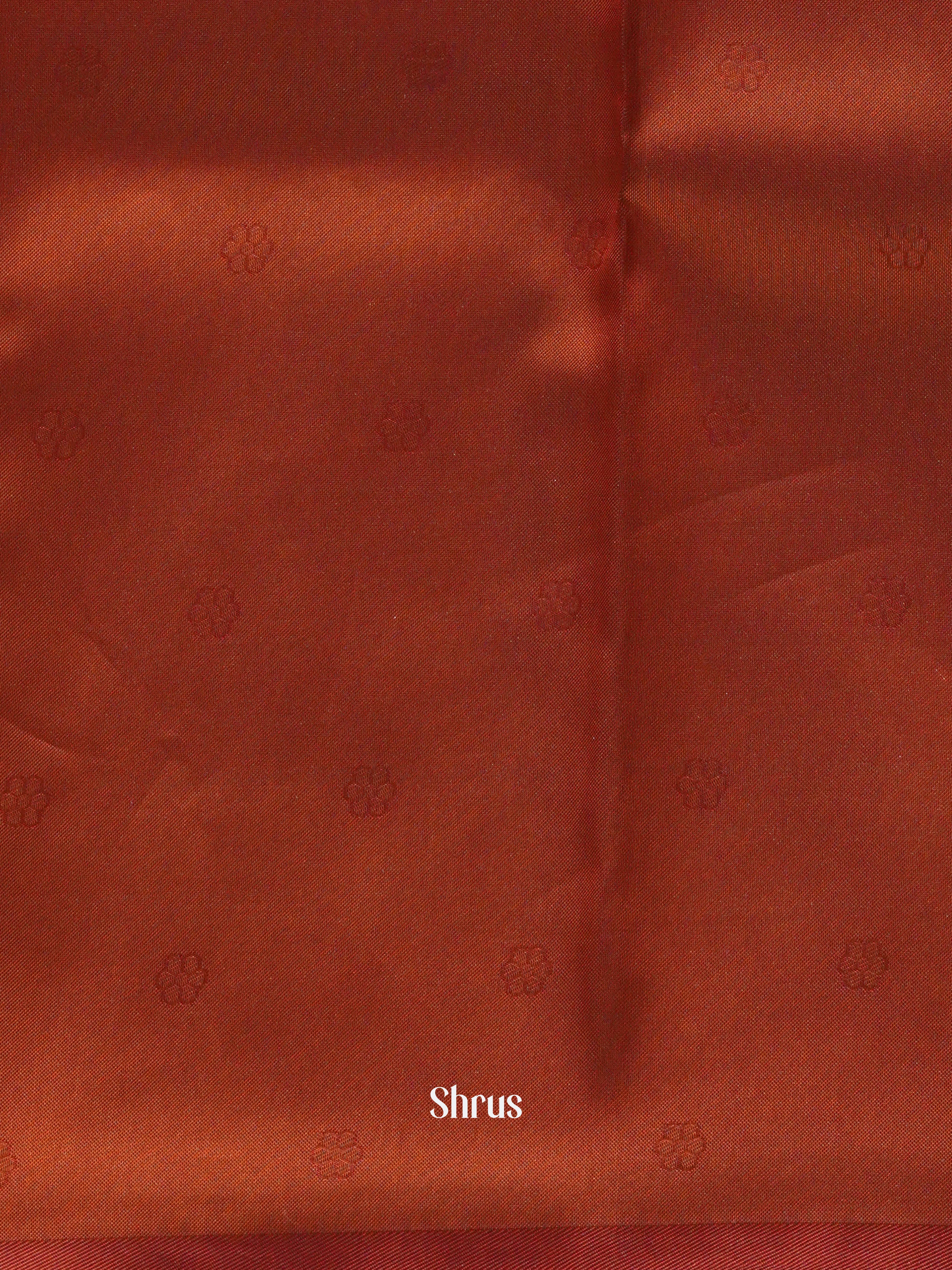 Gold & Maroon - Semi Kanchipuram Saree