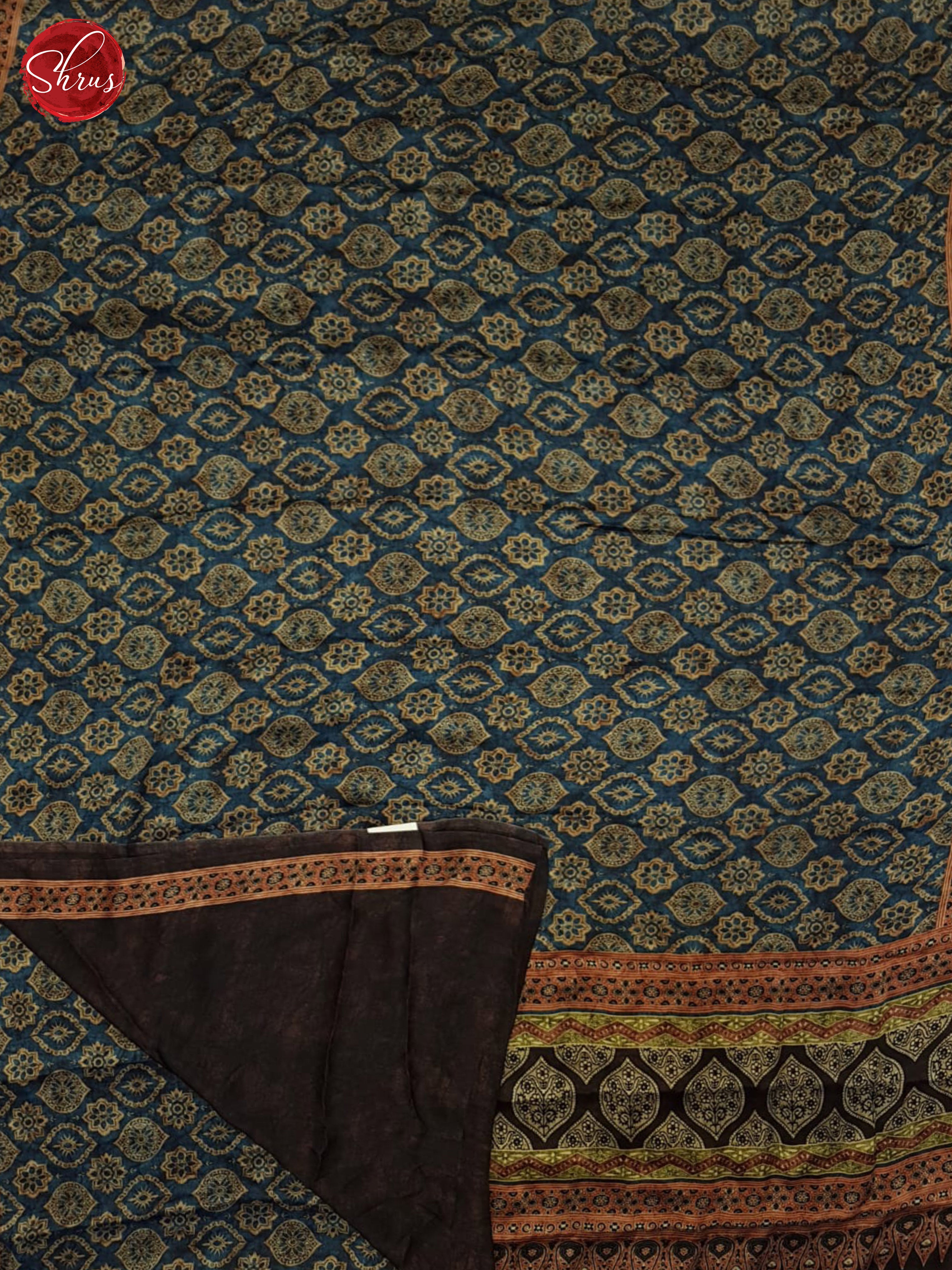 Elegant Blue - Art Modal Saree - Shop on ShrusEternity.com