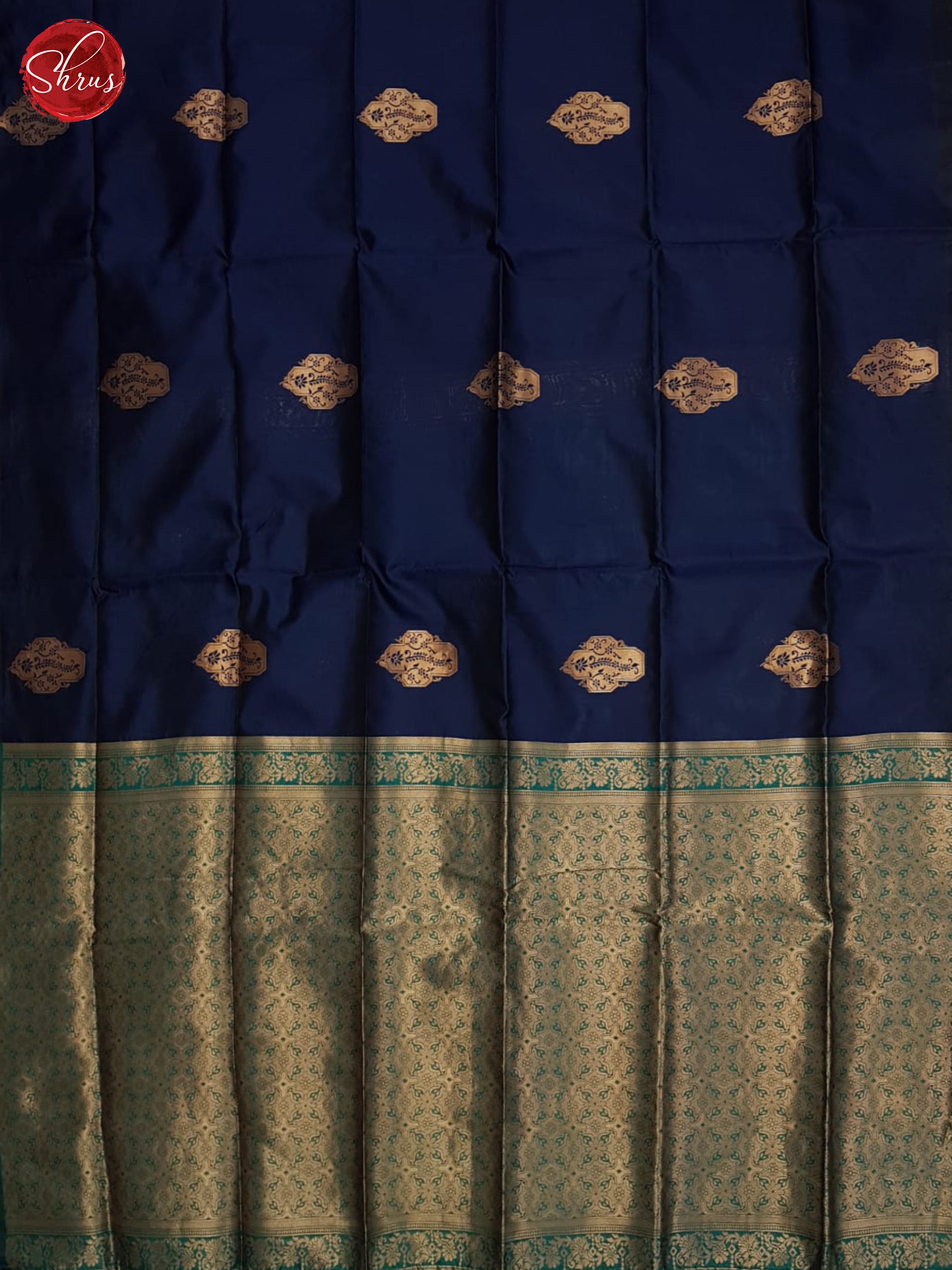 Blue And Green - Semi Soft silk saree - Shop on ShrusEternity.com