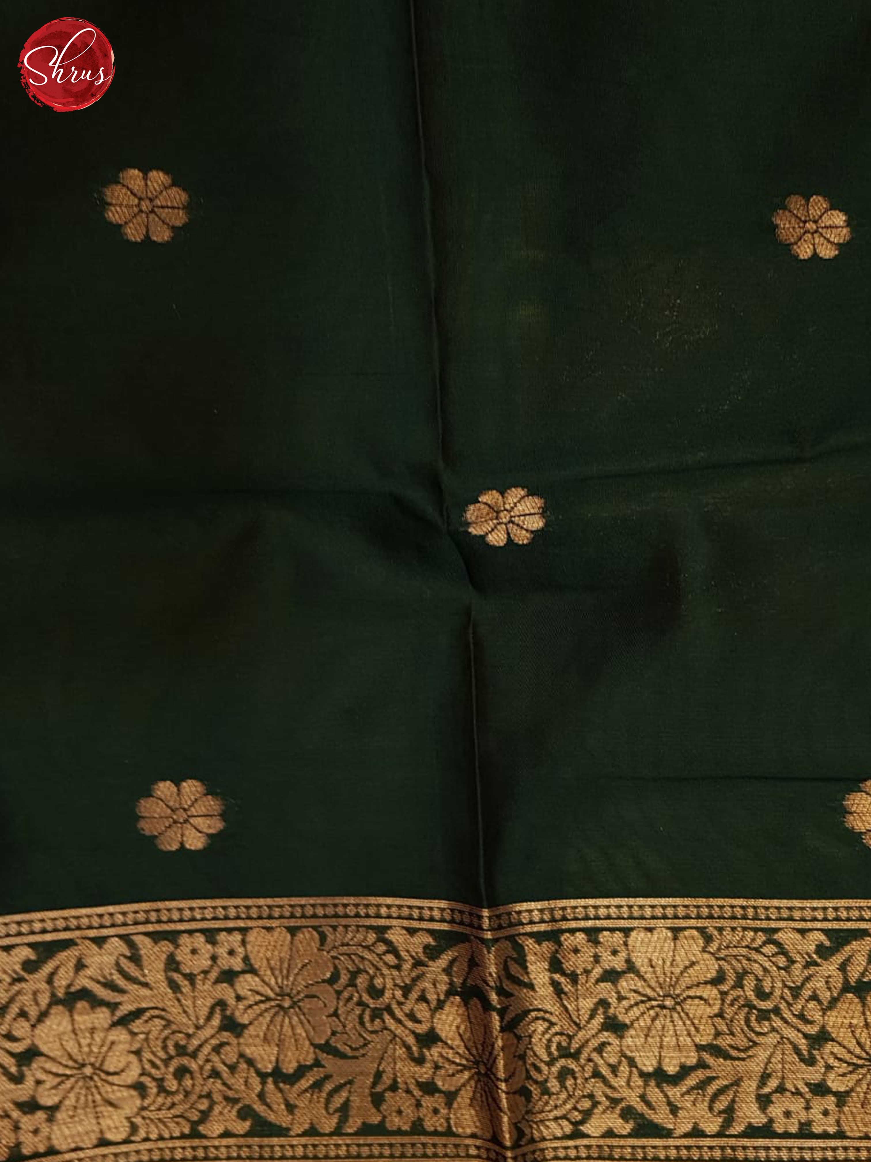 Mustard And Green-Semi Soft Silk Saree - Shop on ShrusEternity.com