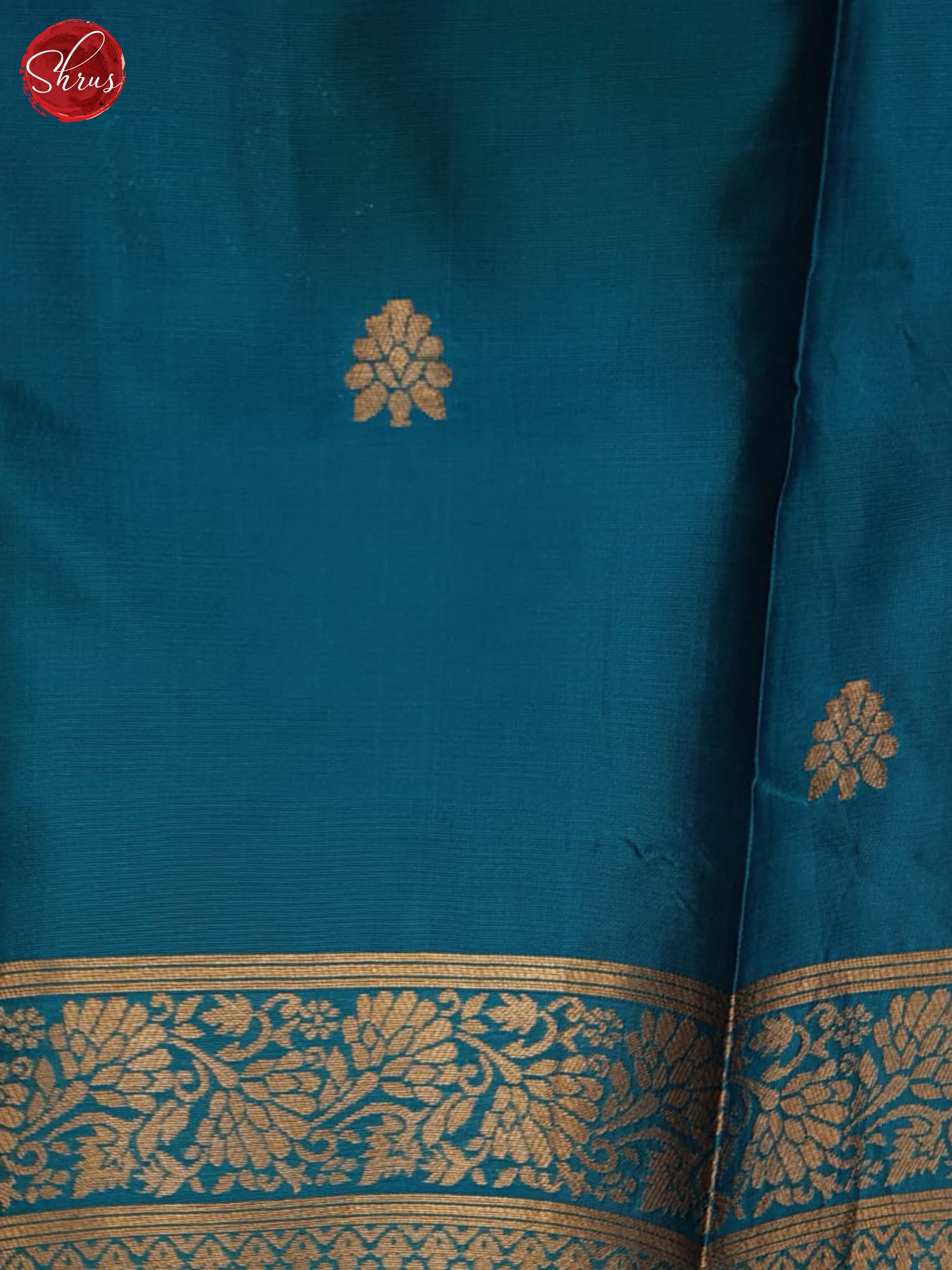 Green And Blue-Semi Soft silk saree - Shop on ShrusEternity.com