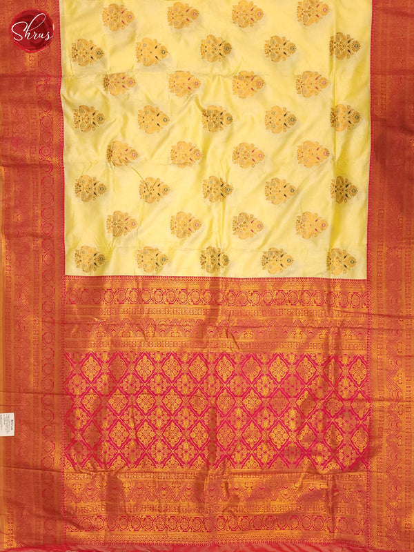 BHS17001 - Semi kanchipuram Saree - Shop on ShrusEternity.com