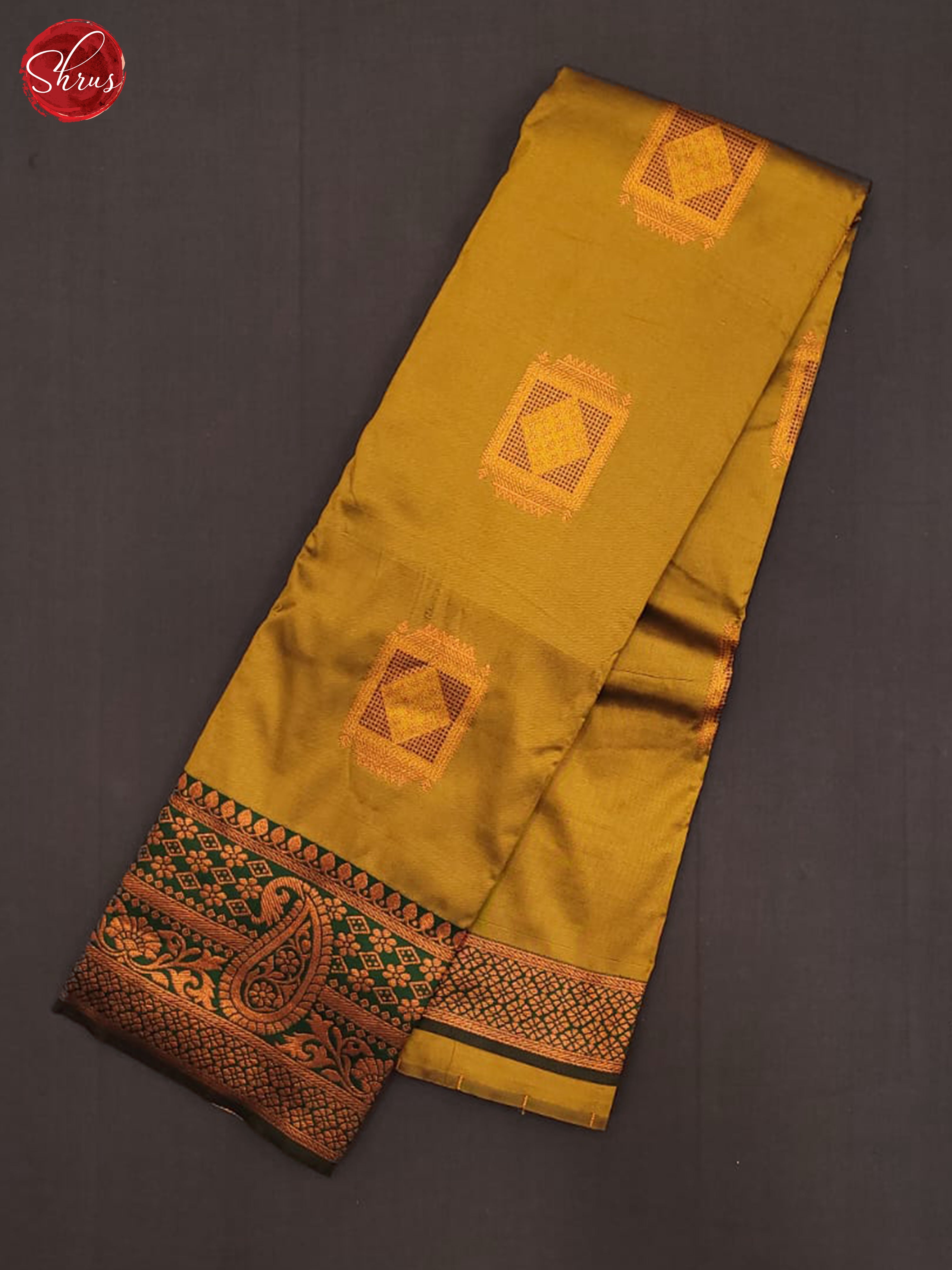 BHS17018 - Semi kanchipuram Saree - Shop on ShrusEternity.com