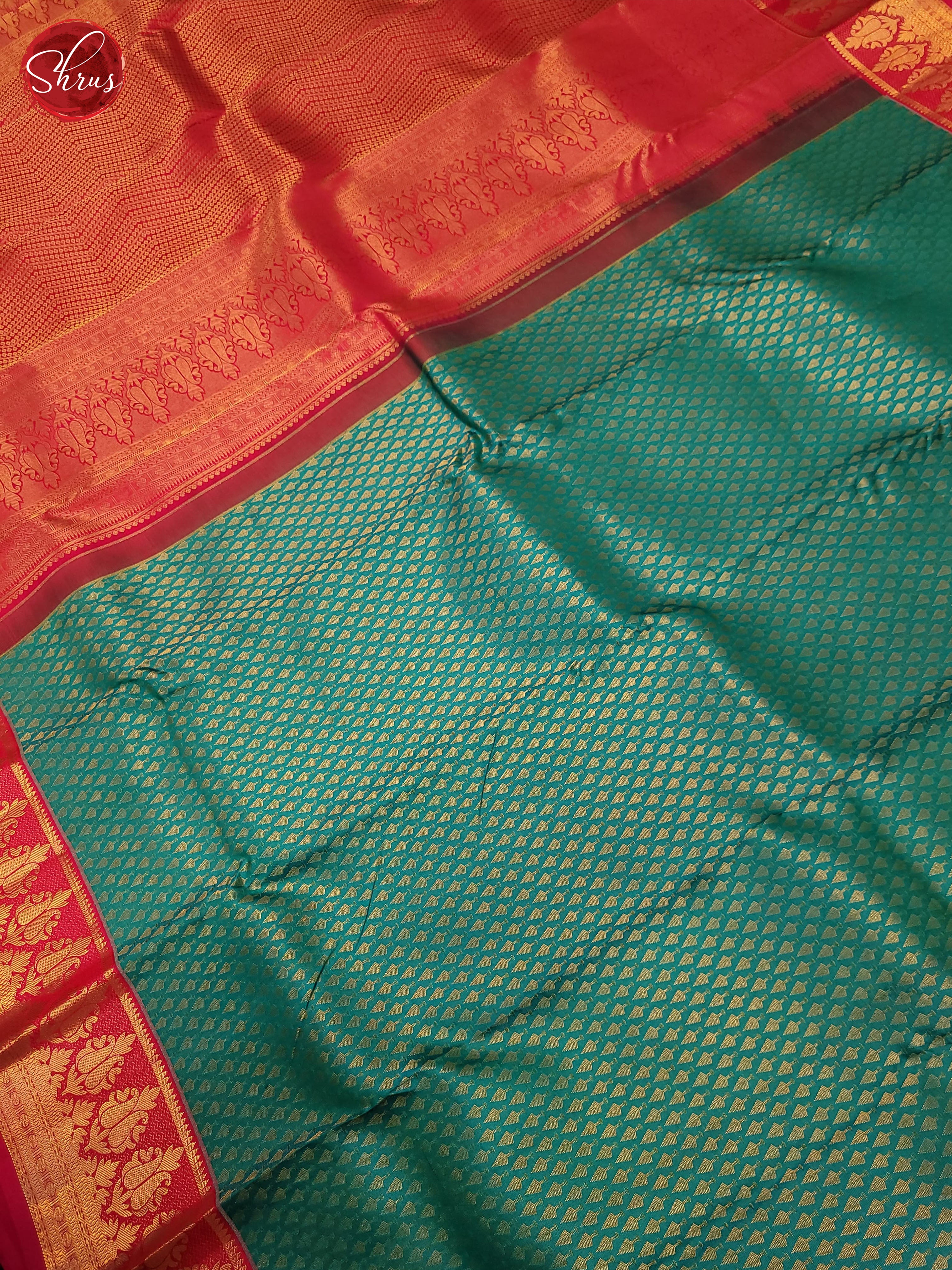 BHS21007 -  Kanchipuram Silk Saree - Shop on ShrusEternity.com