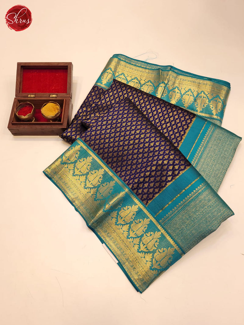 BHS21008 - Kanchipuram silk Saree - Shop on ShrusEternity.com