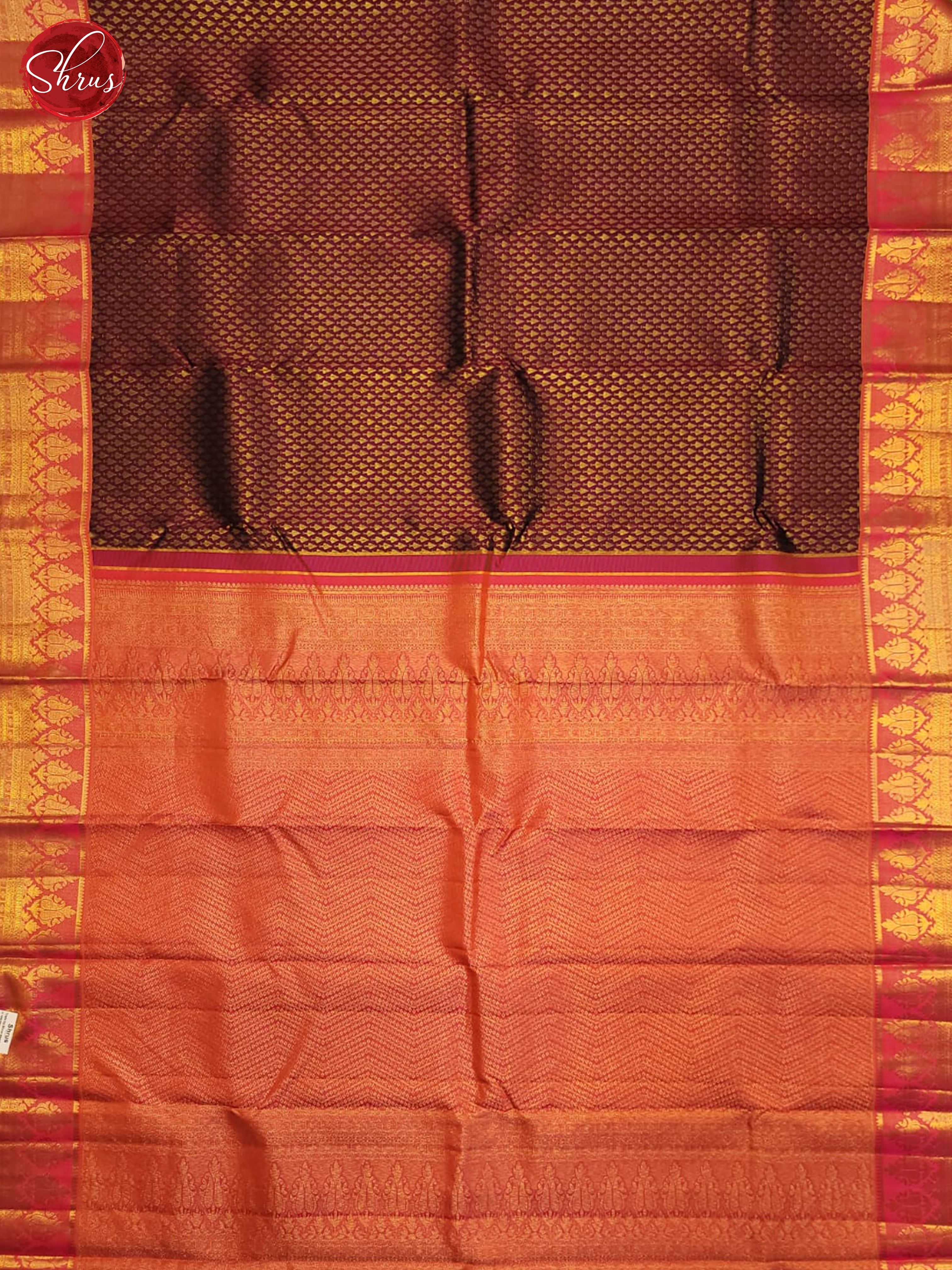 BHS21010 - Kanchipuram silk Saree - Shop on ShrusEternity.com