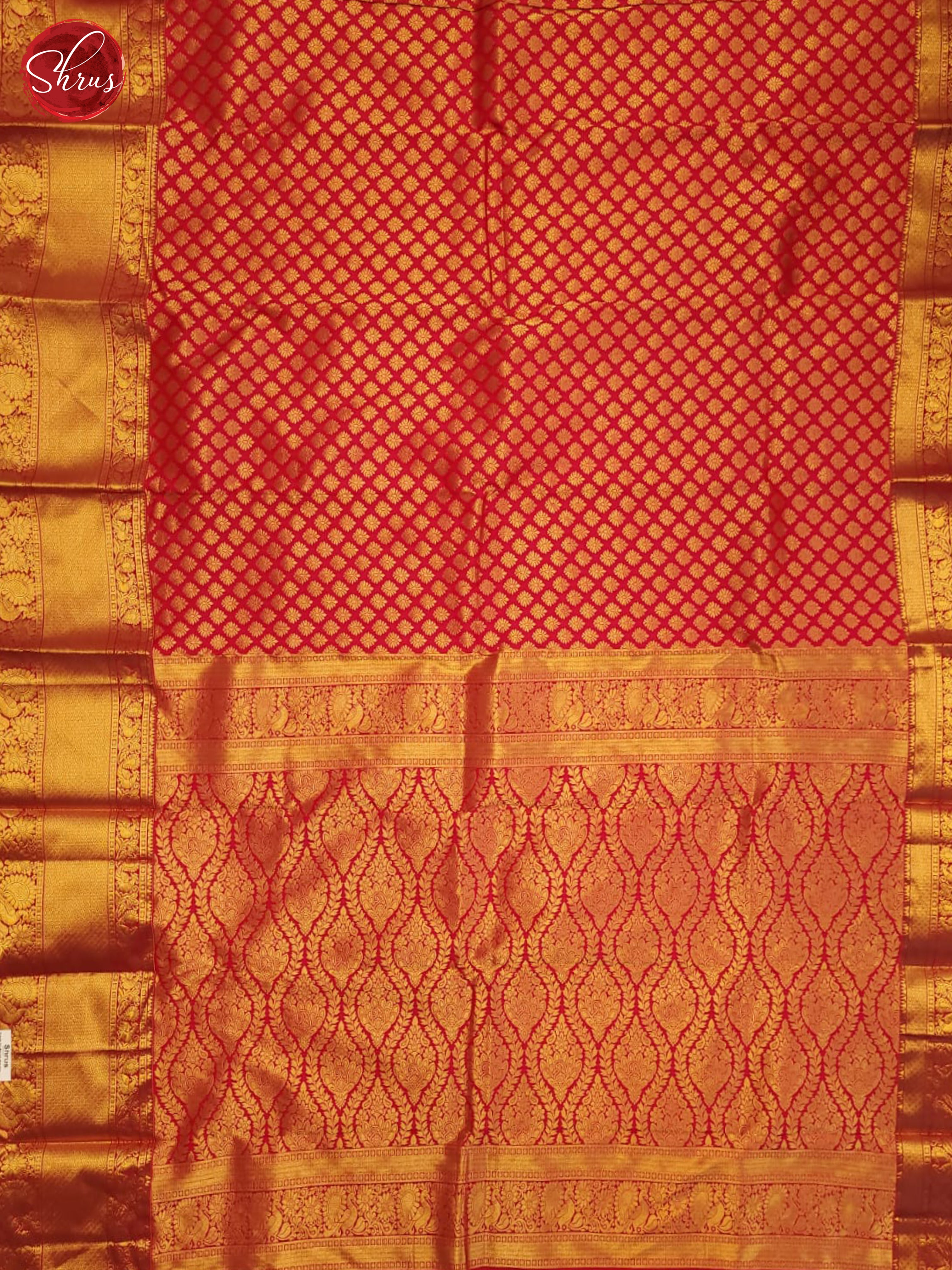 BHS21027 - Kanchipuram-halfpure  Saree - Shop on ShrusEternity.com