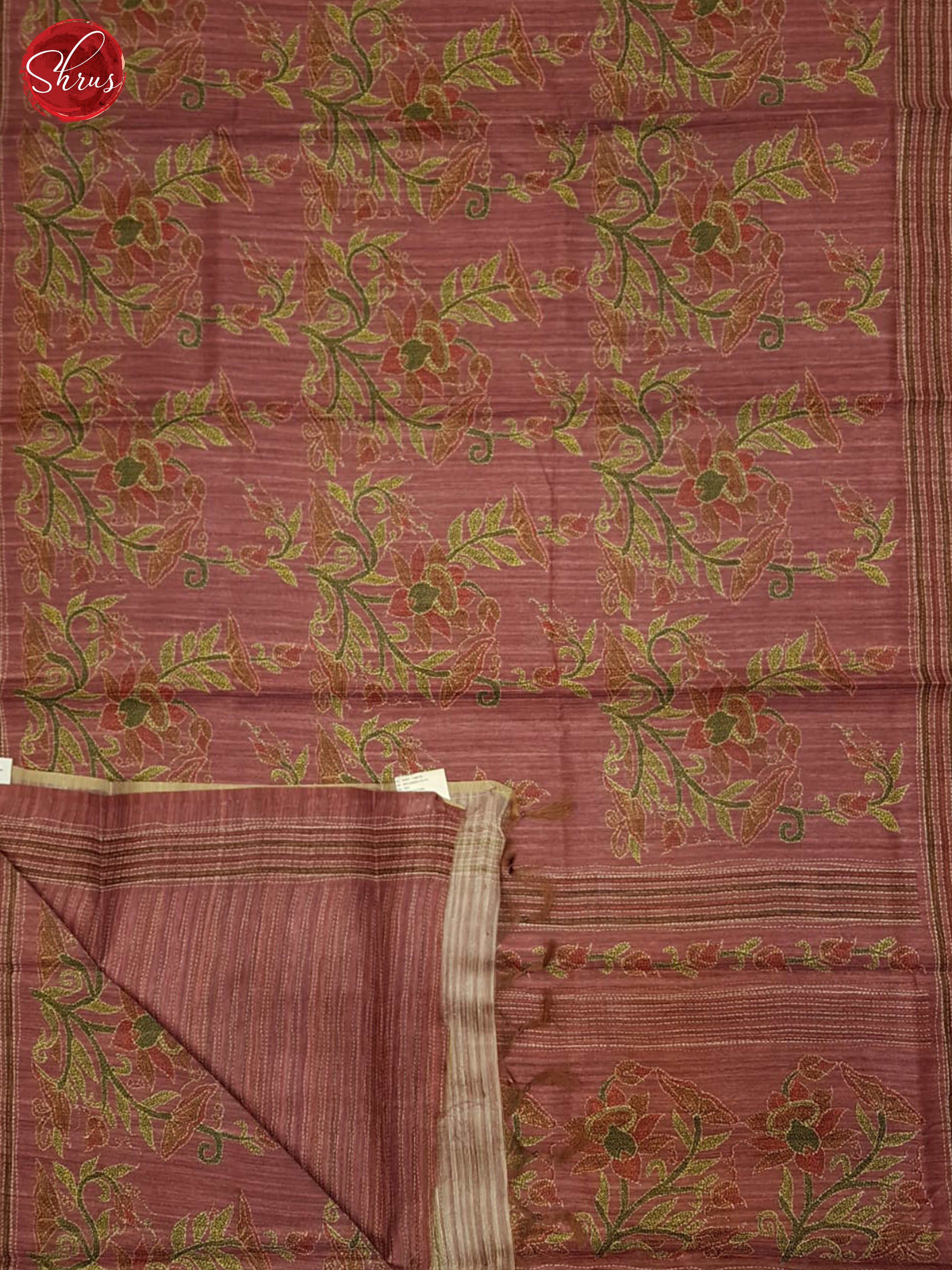 BHS21057 - Semi Gicha Saree - Shop on ShrusEternity.com