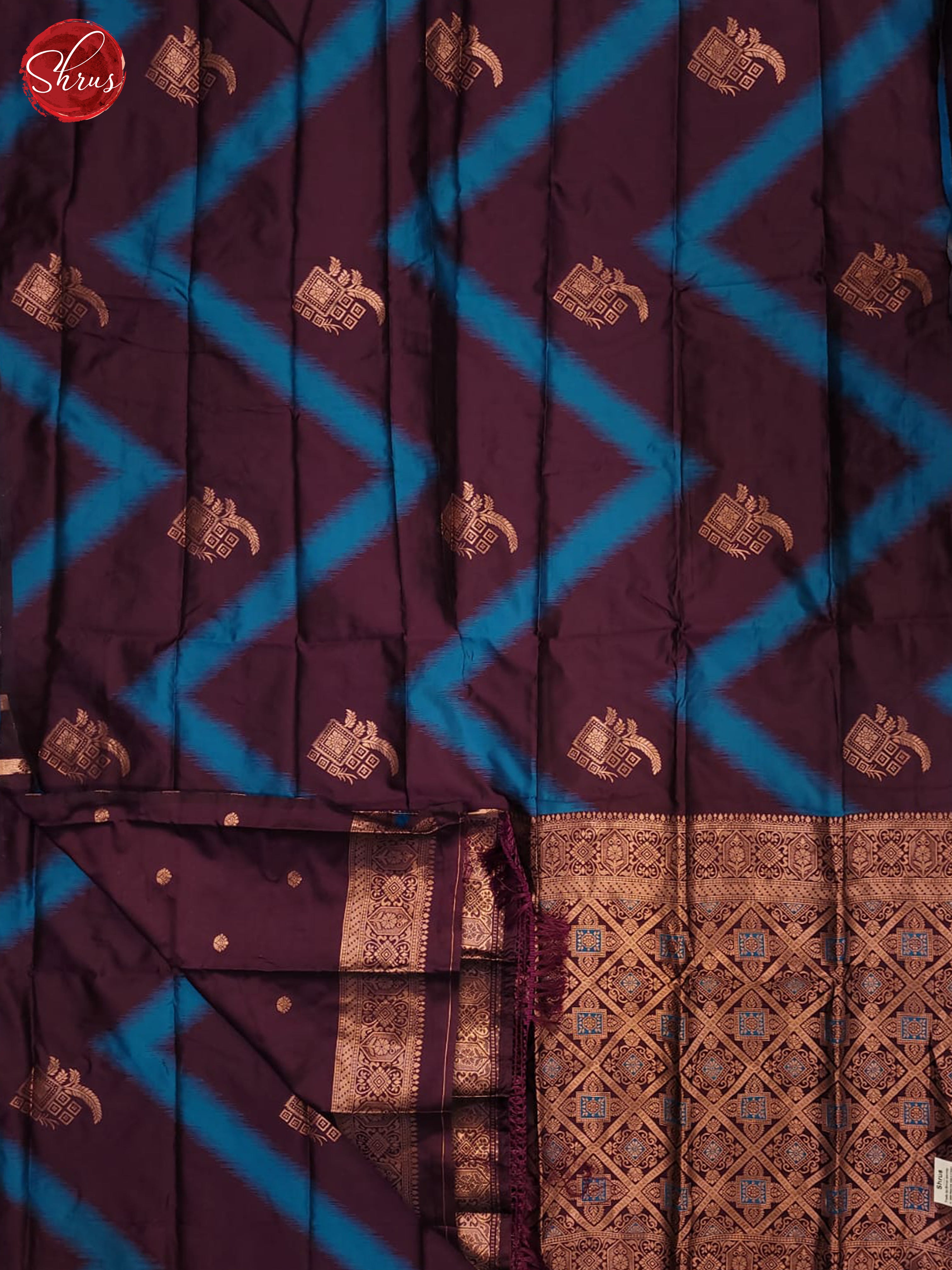 BHS21439 - Semi Softsilk Saree - Shop on ShrusEternity.com