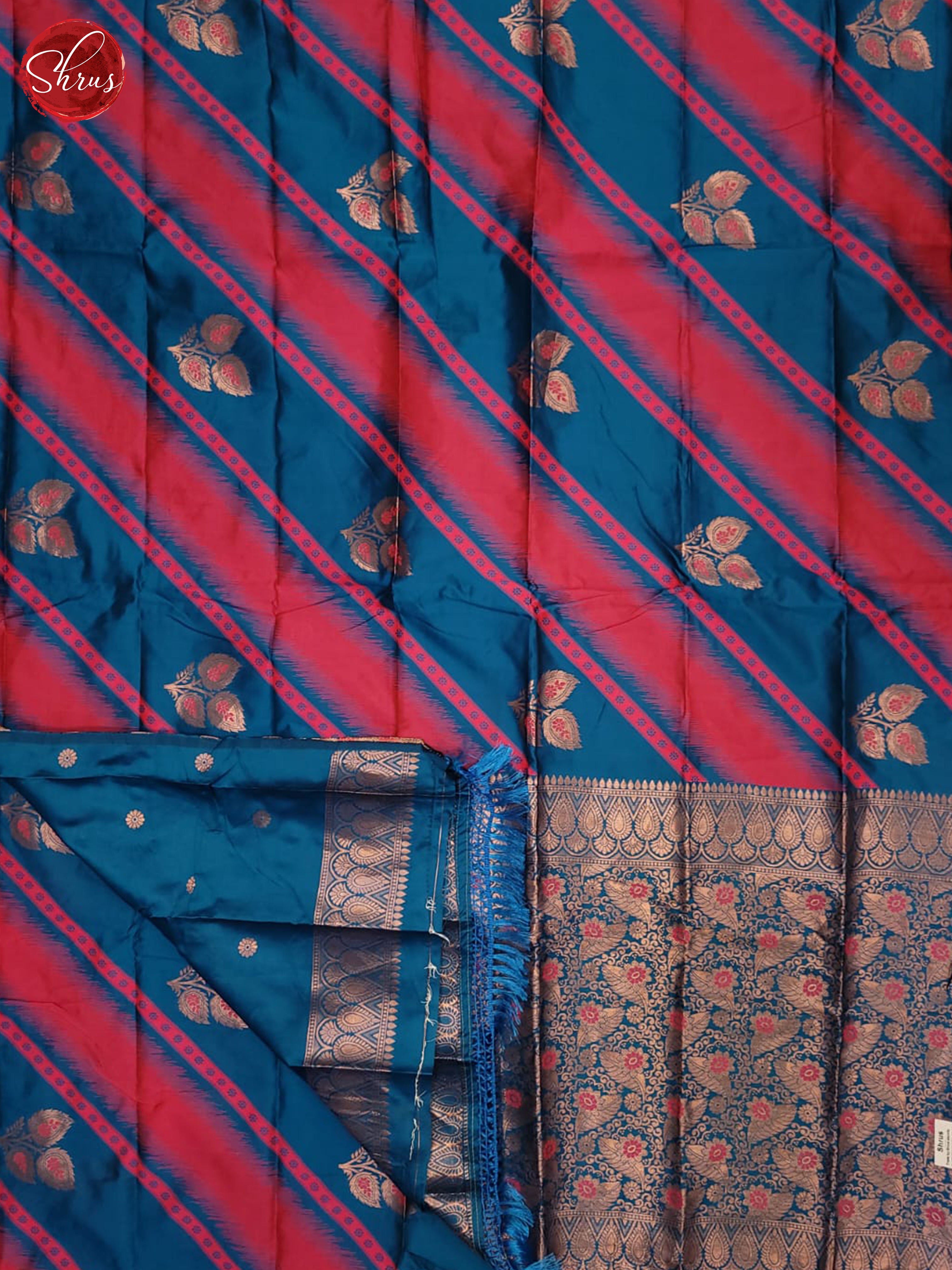 BHS21448 - Semi Softsilk Saree - Shop on ShrusEternity.com