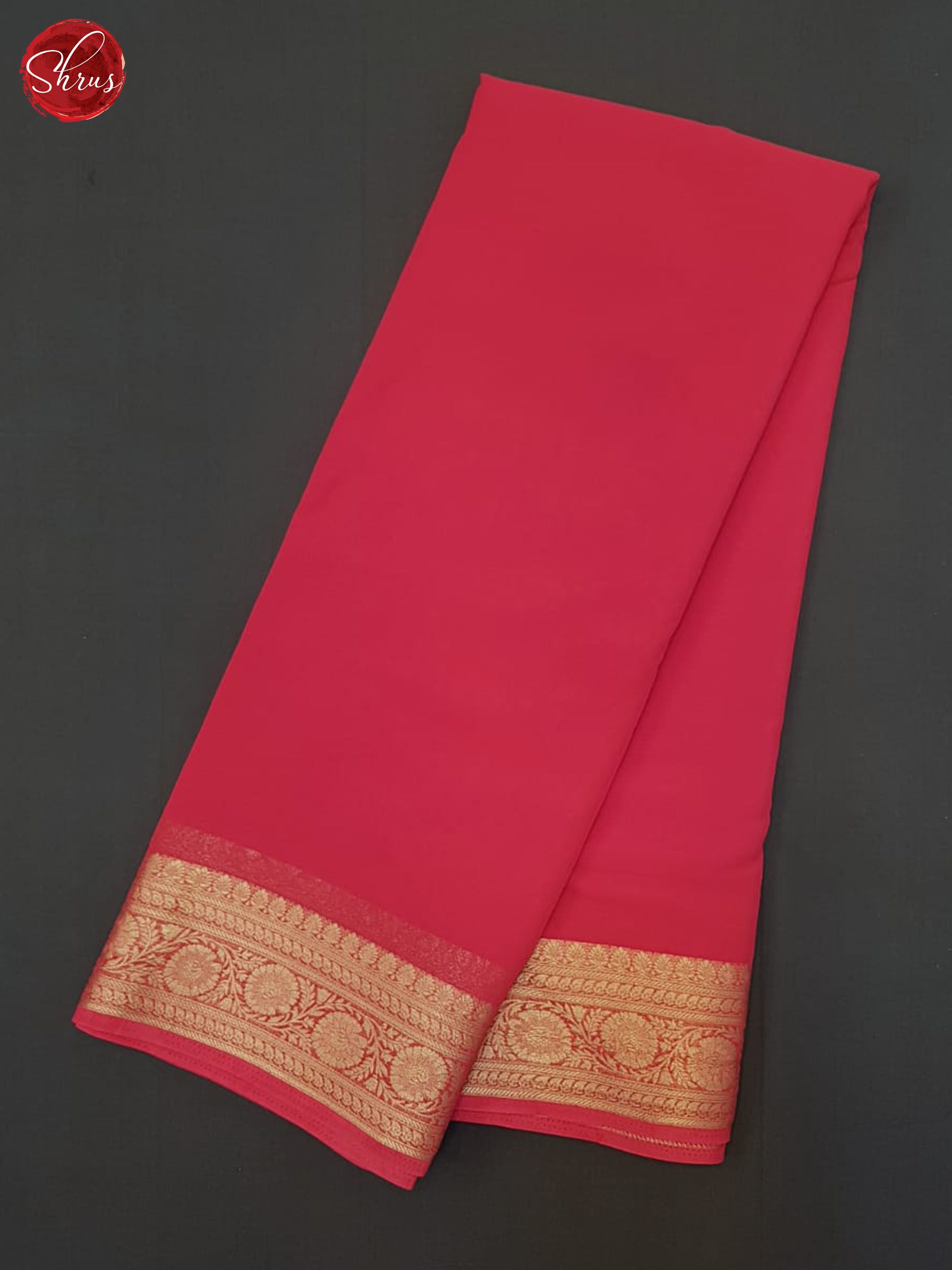 BHS23031- Semi Georgette Saree - Shop on ShrusEternity.com