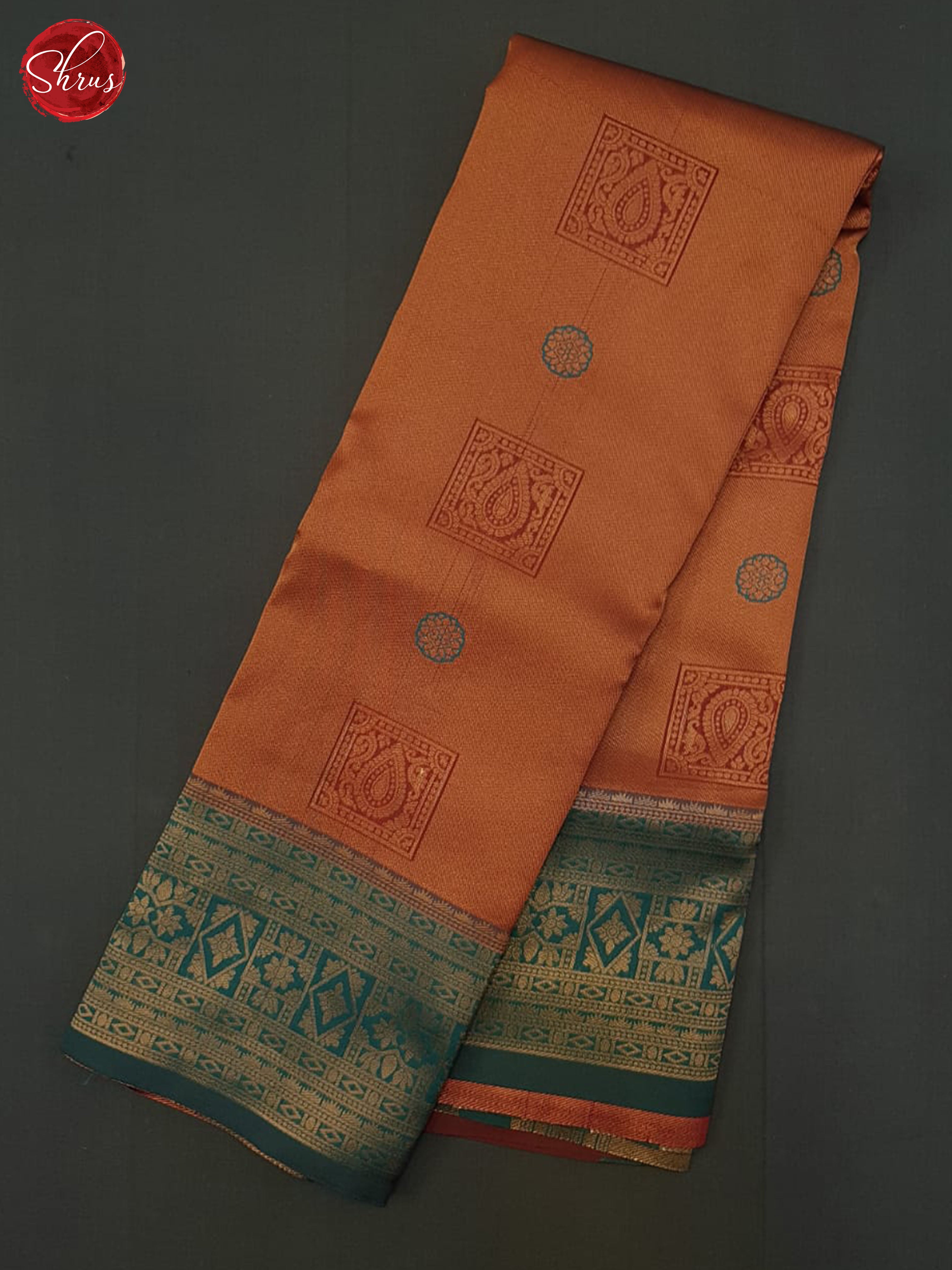 BHS23233 - Semi Kanchipuram Saree - Shop on ShrusEternity.com