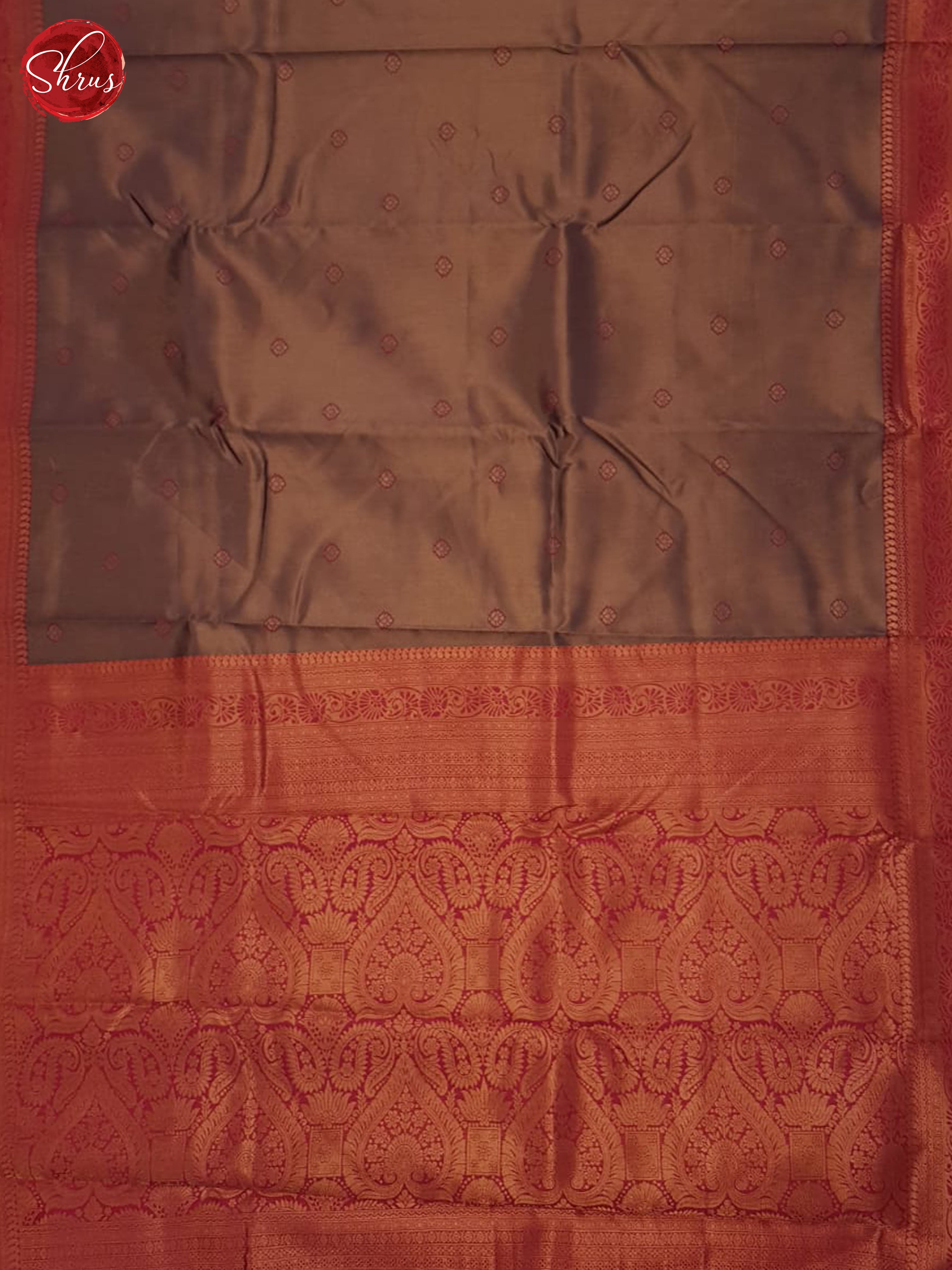 BHS23243 - Semi Kanchipuram Saree - Shop on ShrusEternity.com